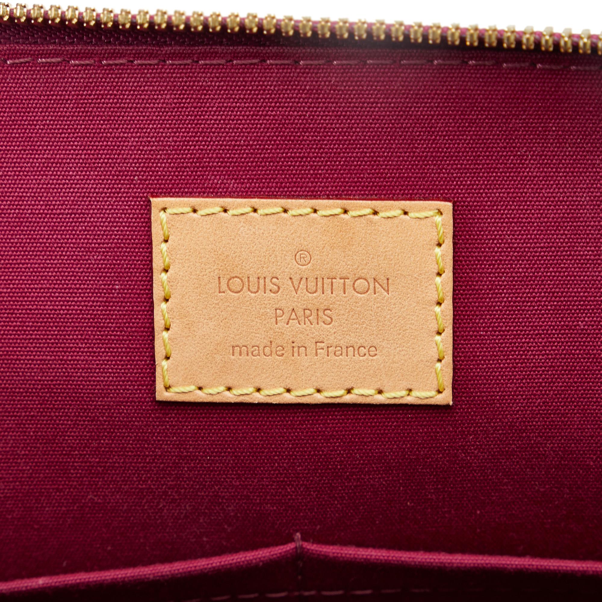 Louis Vuitton Monogram Vernis Alma PM (SHG-fGgxKm)