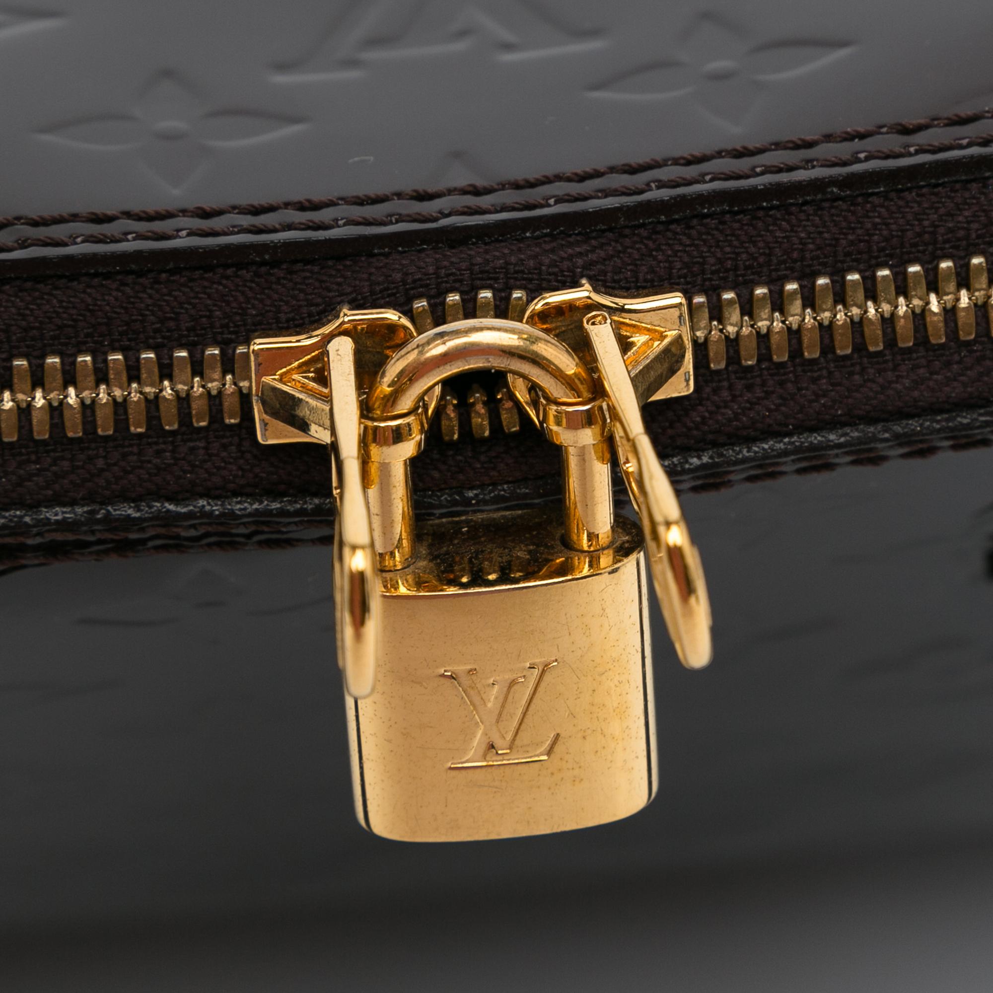 Louis Vuitton Monogram Vernis Alma PM (SHG-tjmI3z)