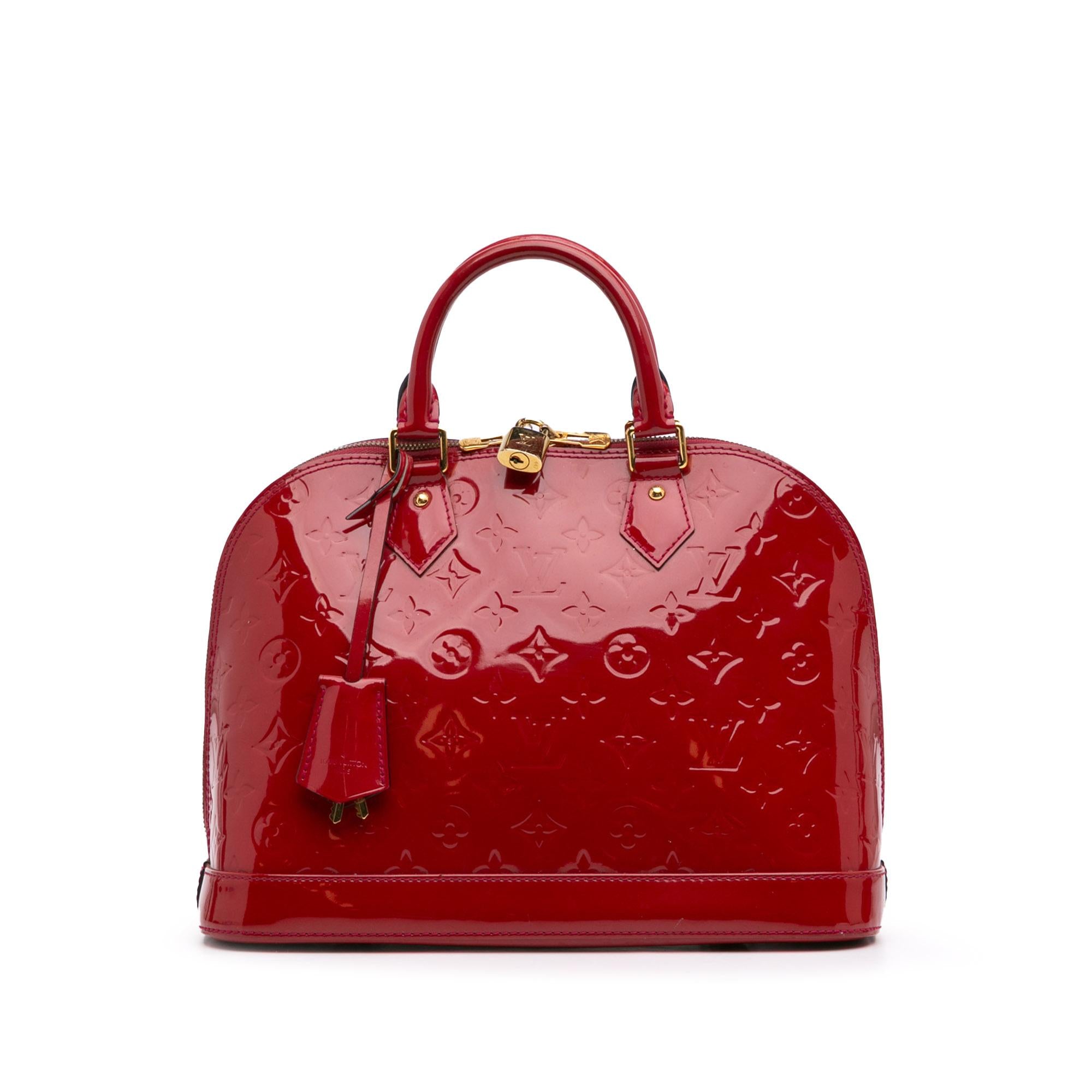 Louis Vuitton Monogram Vernis Alma PM