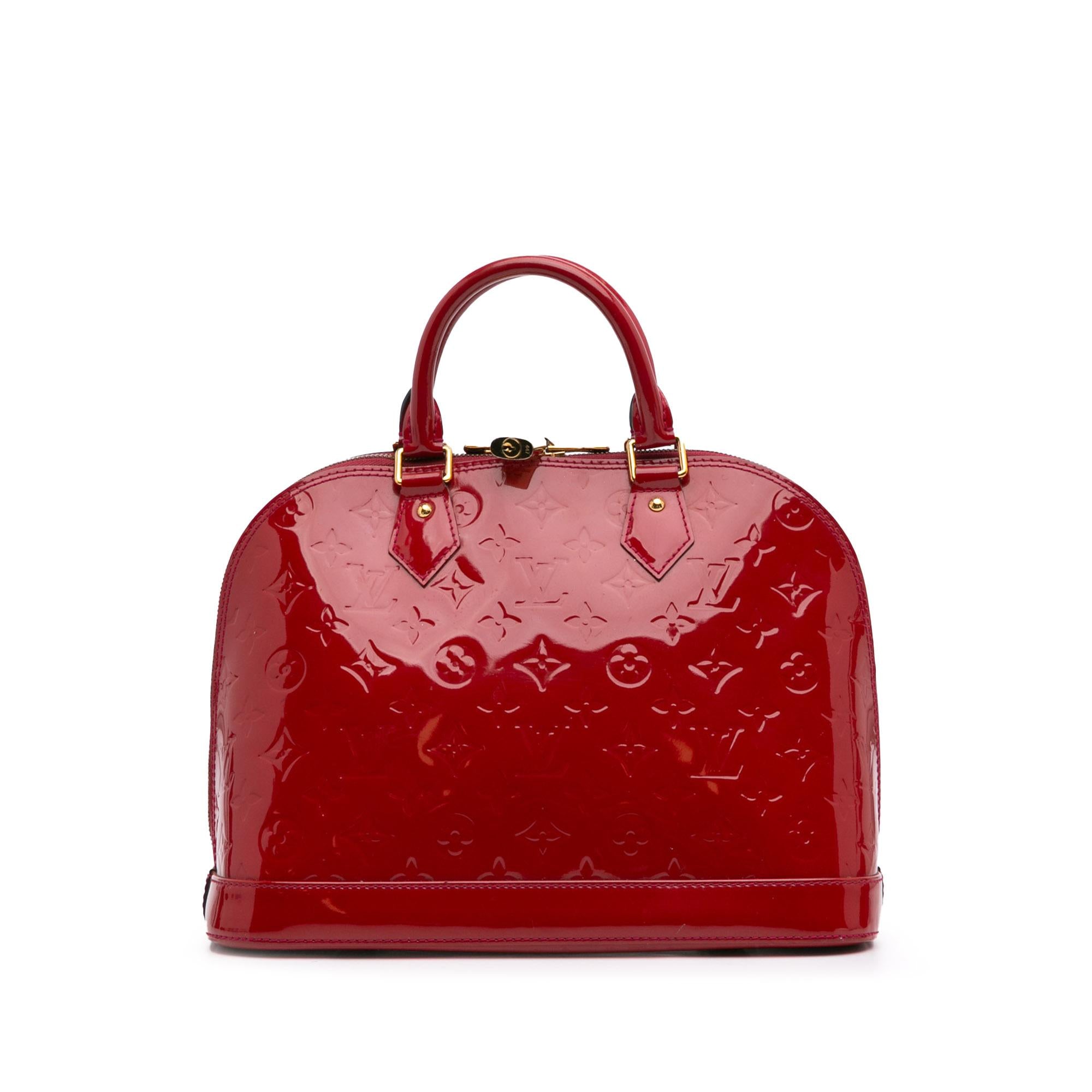 Louis Vuitton Monogram Vernis Alma PM