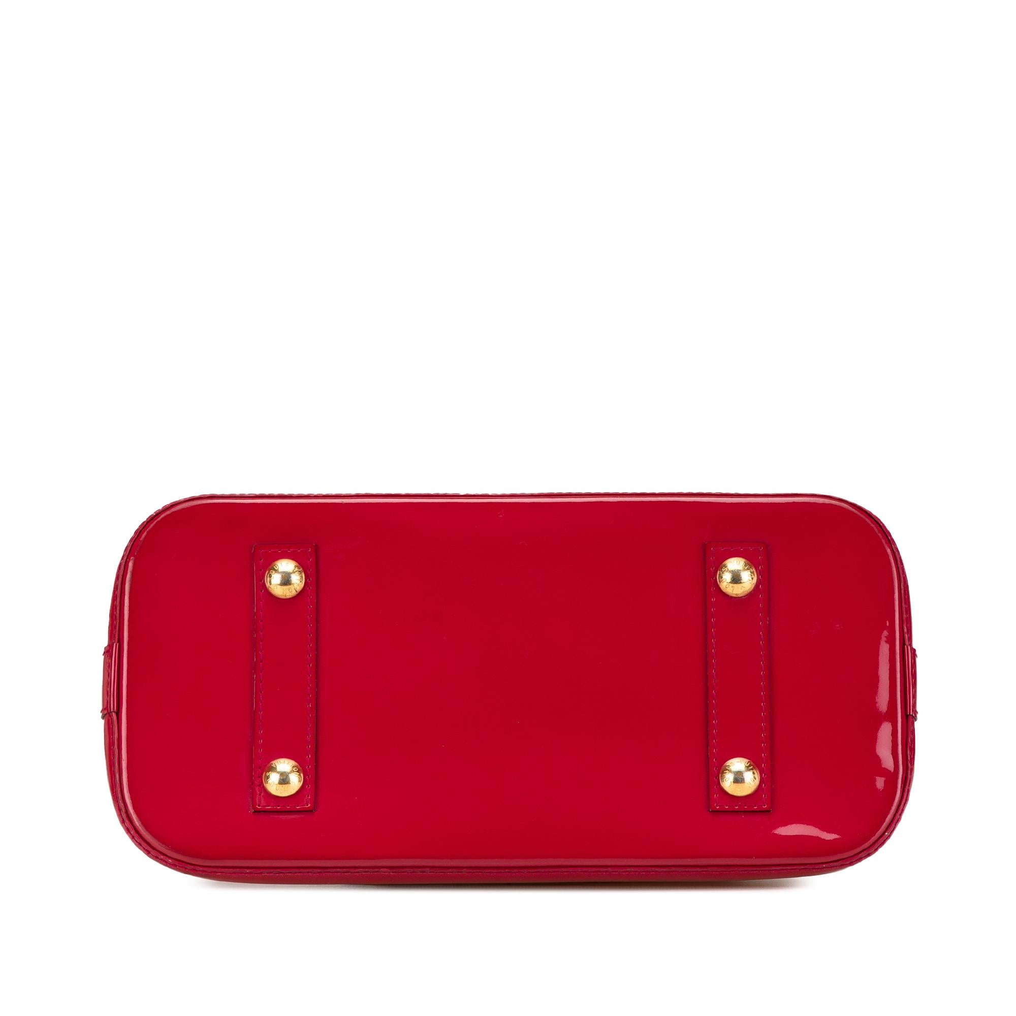 Louis Vuitton Monogram Vernis Alma PM