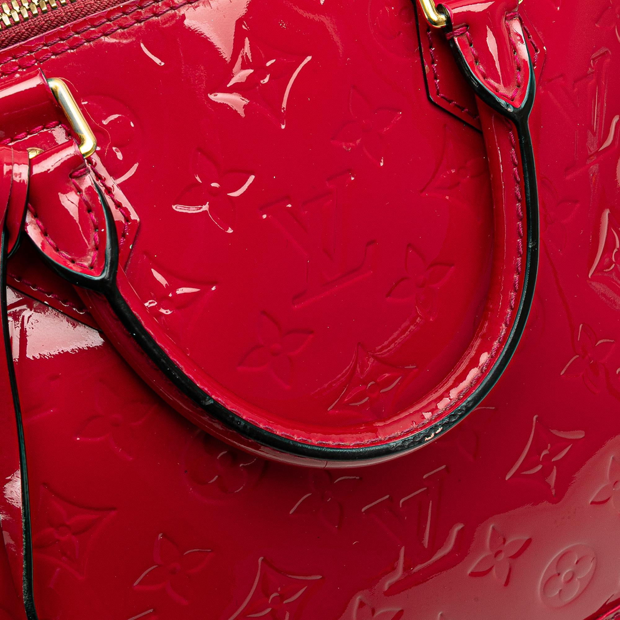 Louis Vuitton Monogram Vernis Alma PM