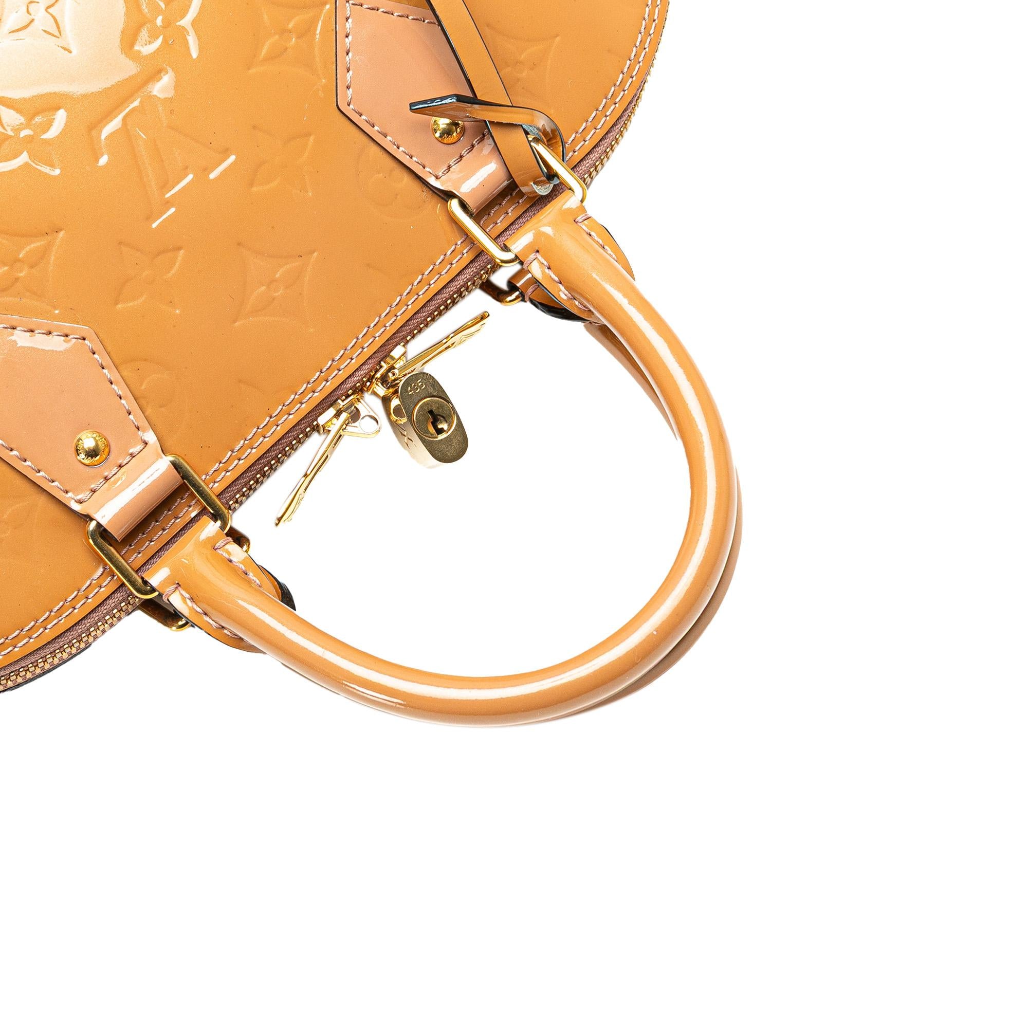 Louis Vuitton Monogram Vernis Alma PM