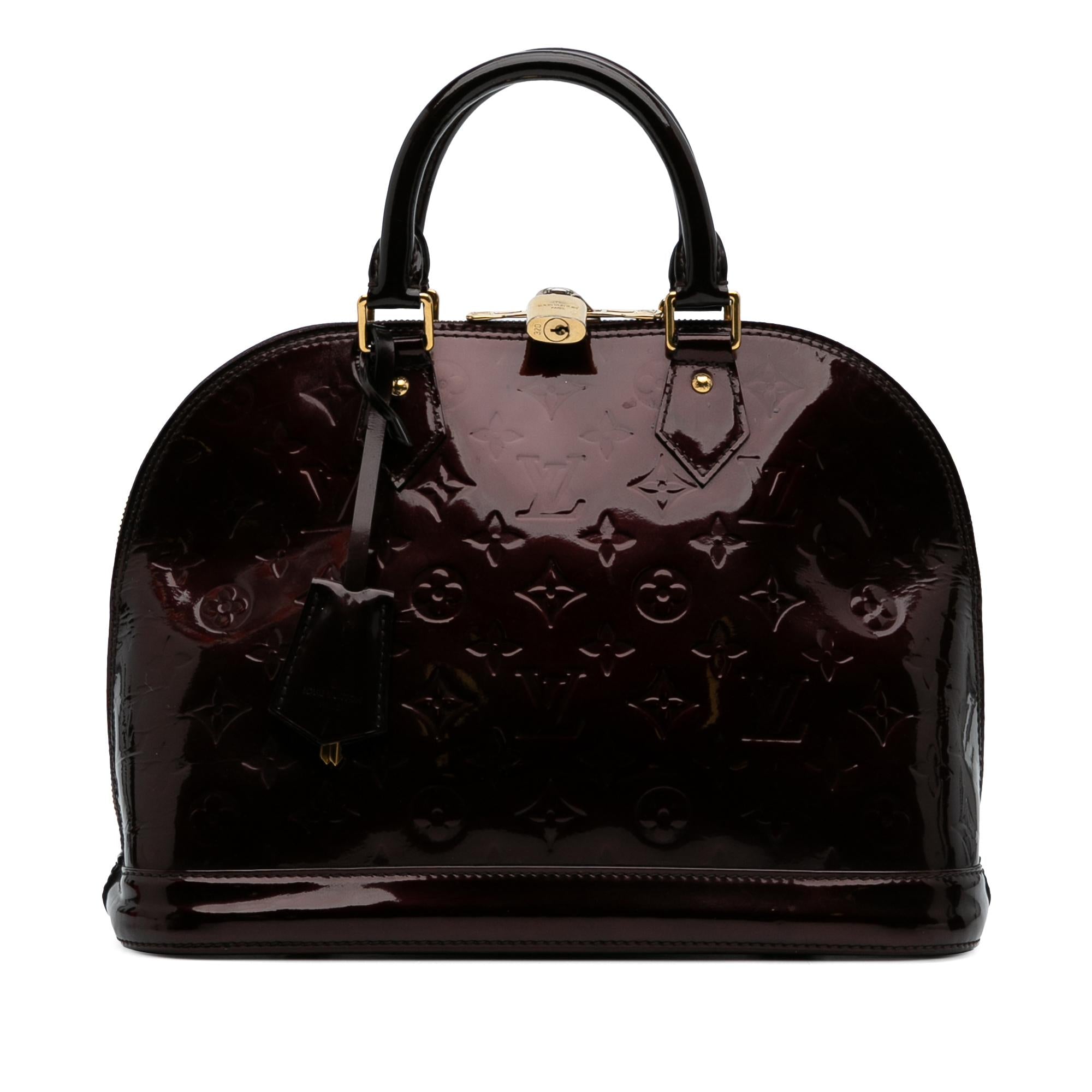 Louis Vuitton Monogram Vernis Alma PM