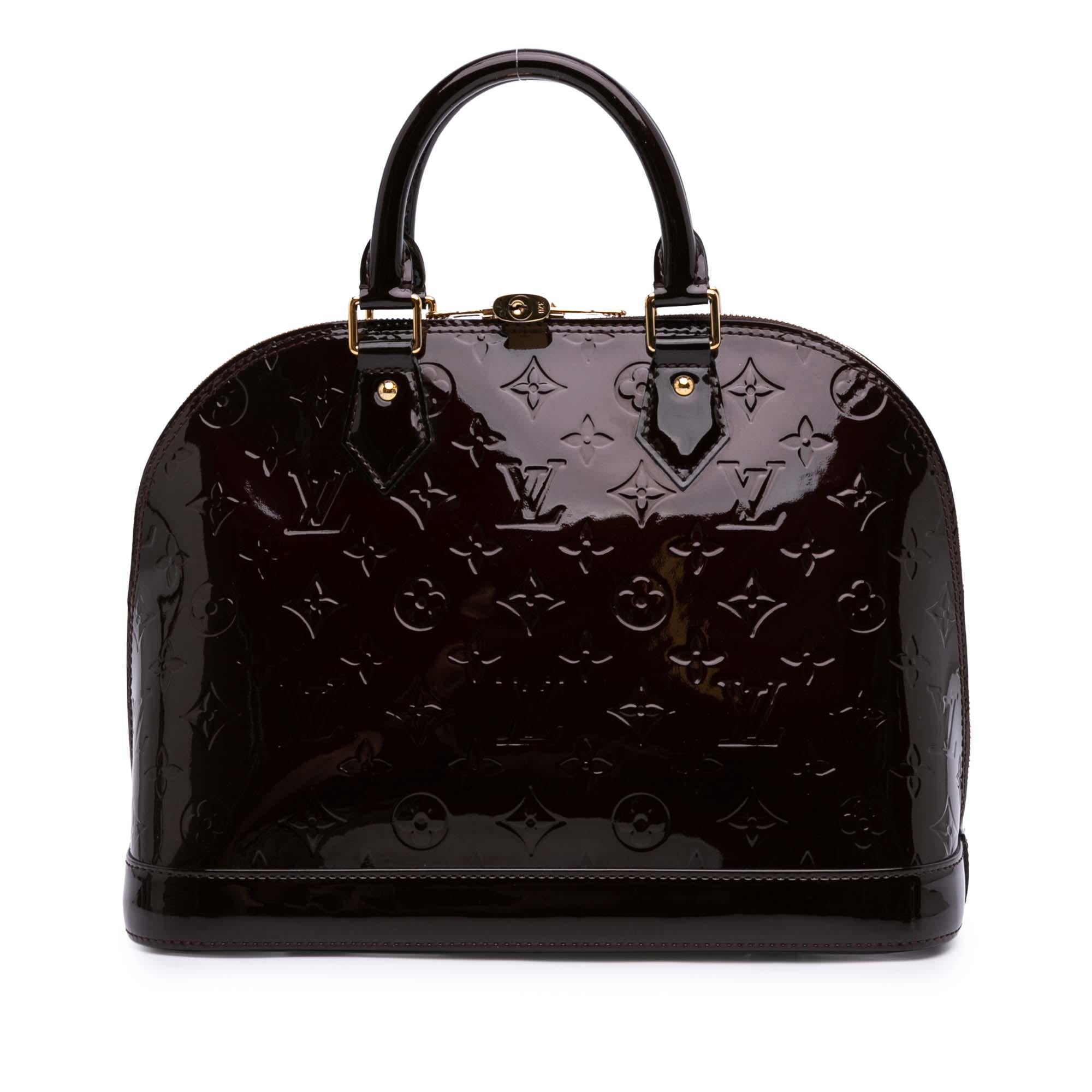 Louis Vuitton Monogram Vernis Alma PM