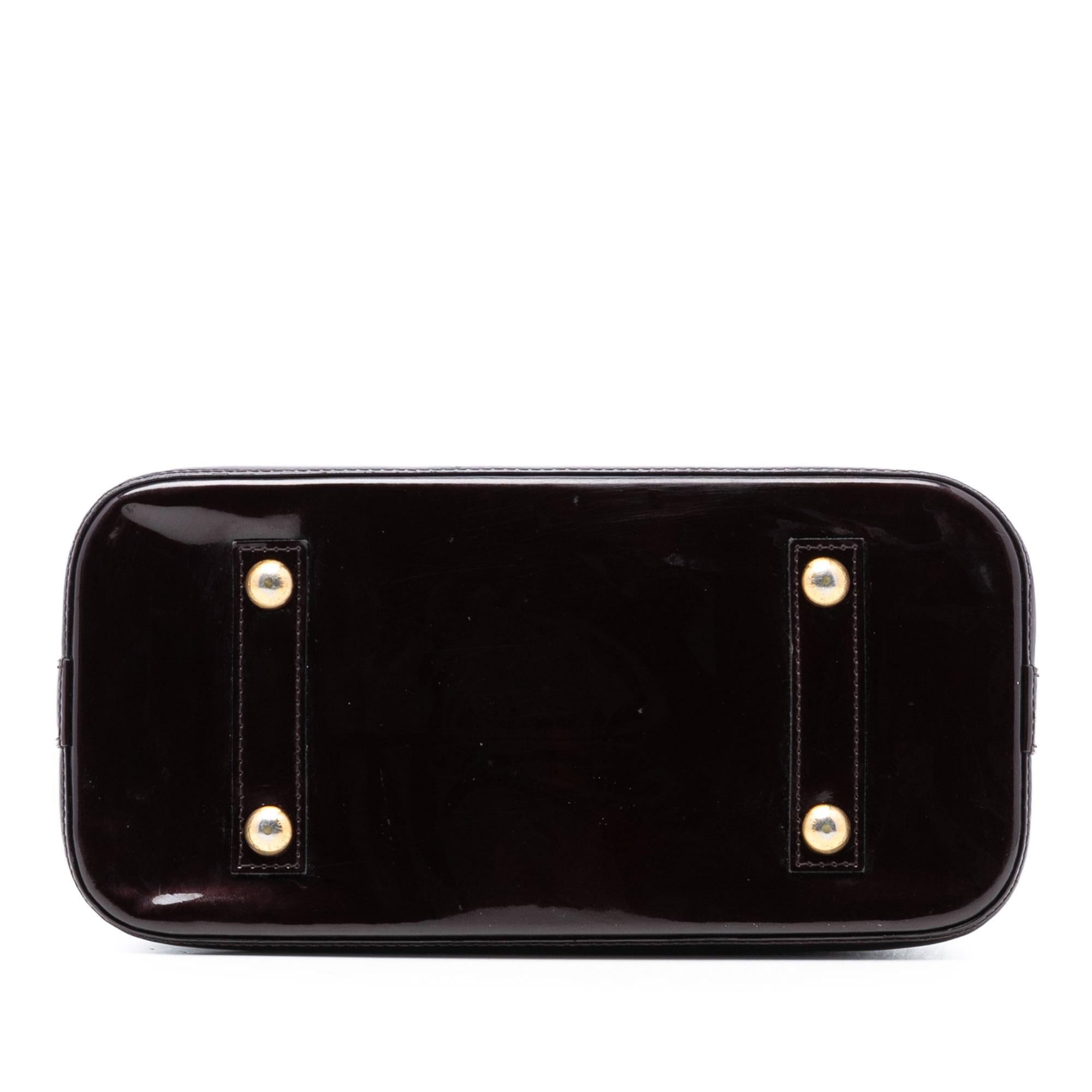 Louis Vuitton Monogram Vernis Alma PM