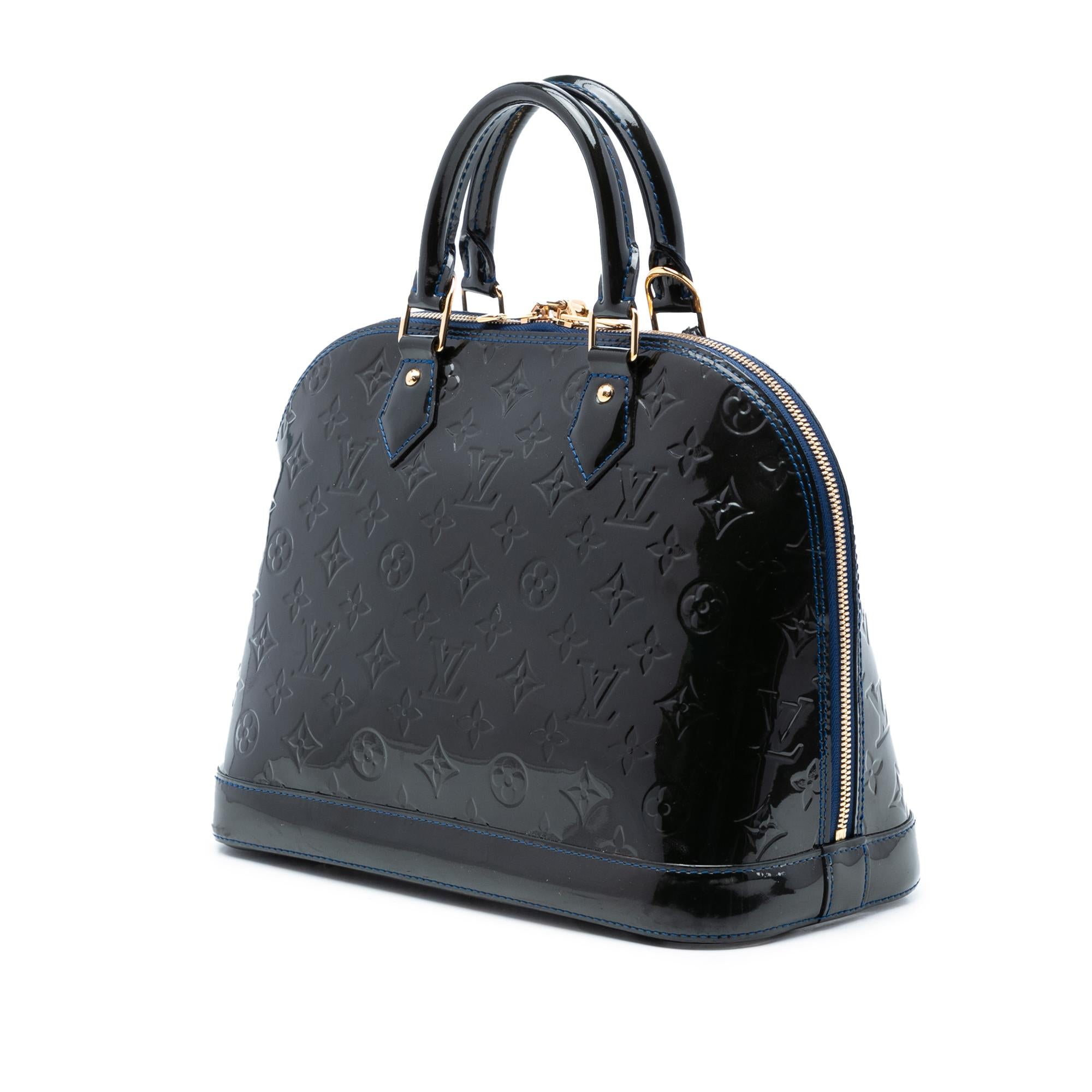 Louis Vuitton Monogram Vernis Alma PM