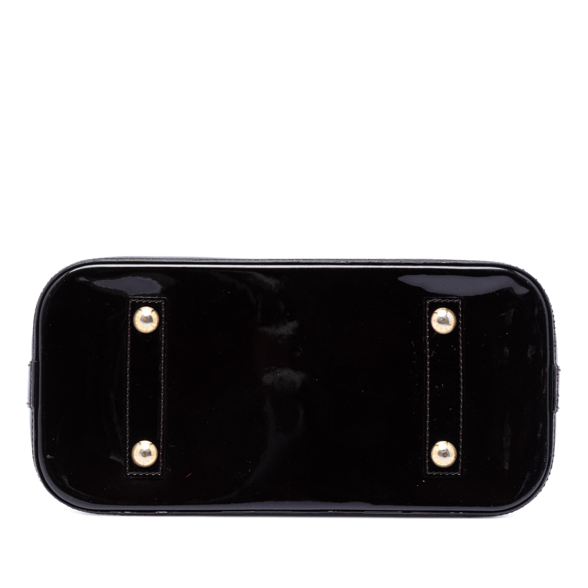 Louis Vuitton Monogram Vernis Alma PM