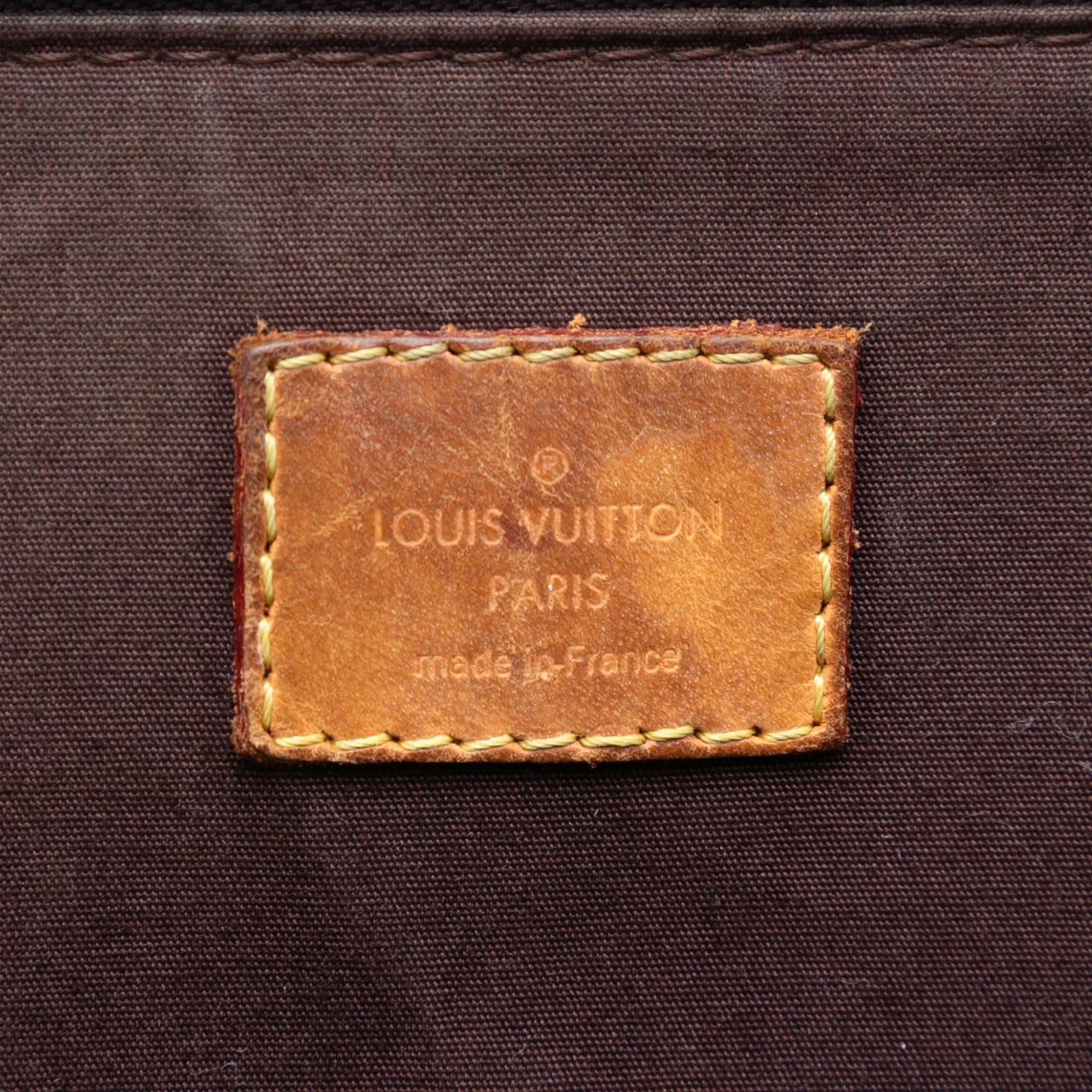 Louis Vuitton Monogram Vernis Alma PM