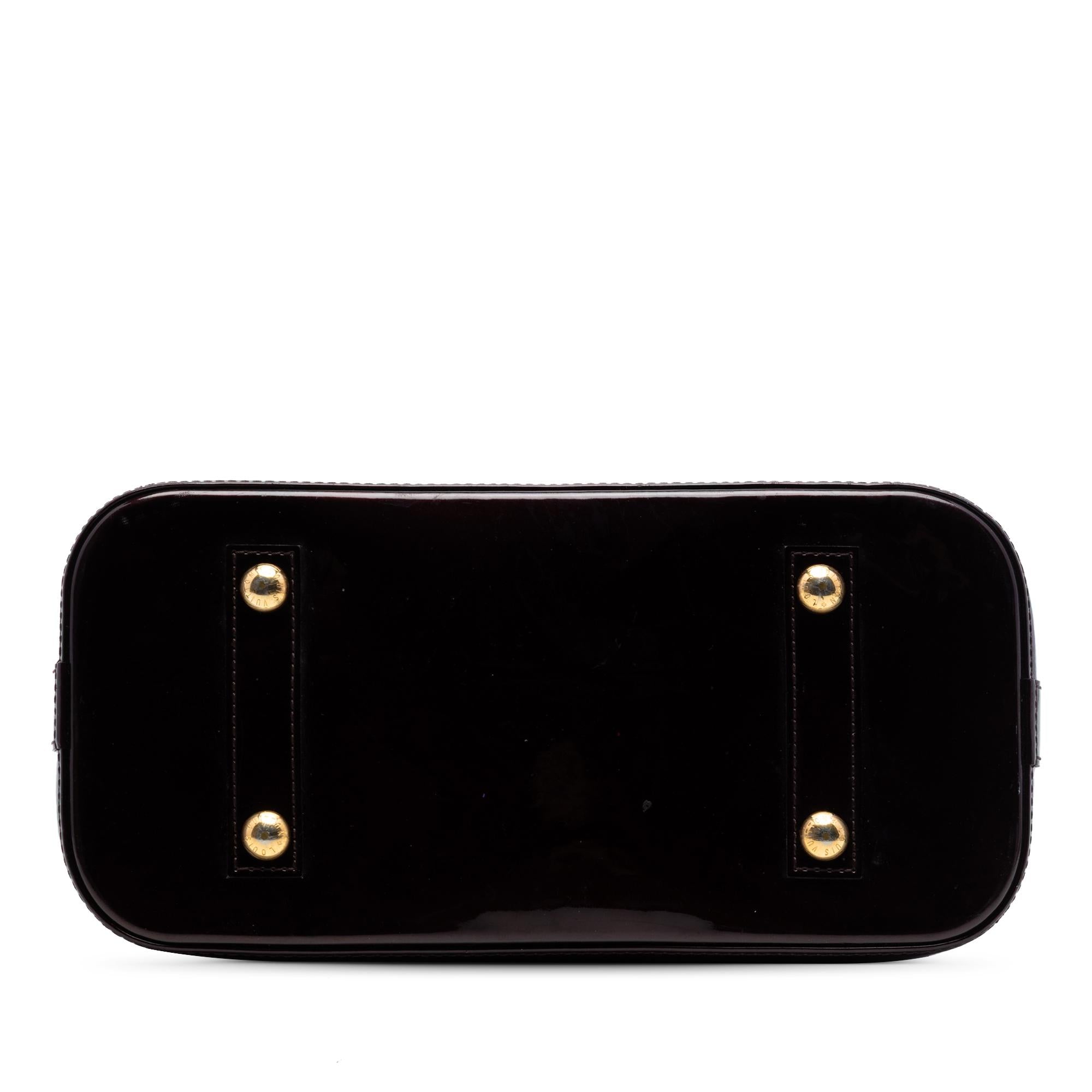 Louis Vuitton Monogram Vernis Alma PM