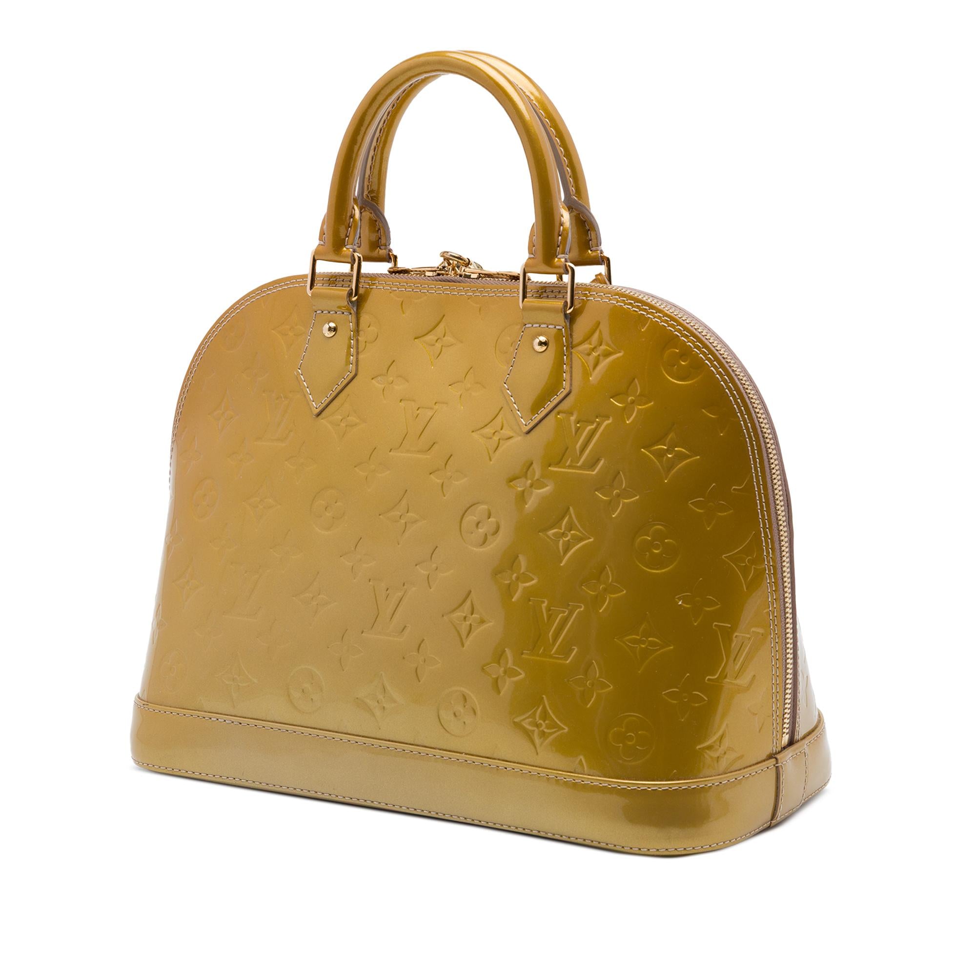 Louis Vuitton Monogram Vernis Alma PM