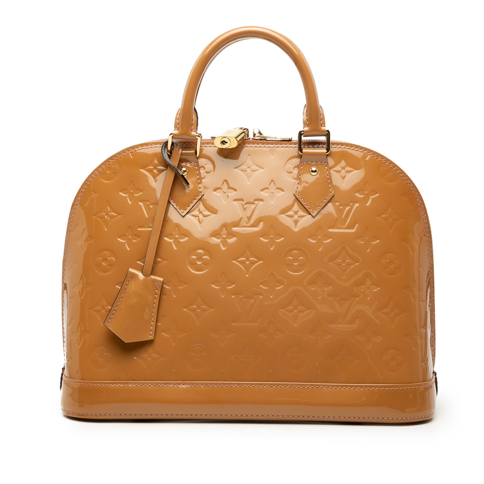 Louis Vuitton Monogram Vernis Alma PM