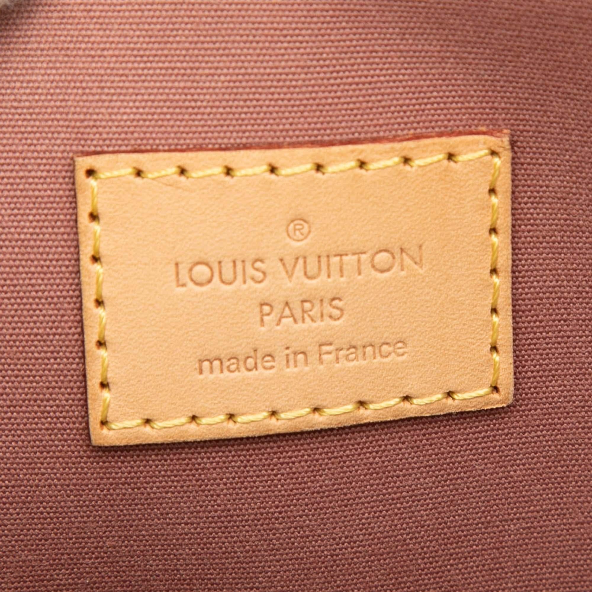 Louis Vuitton Monogram Vernis Alma PM