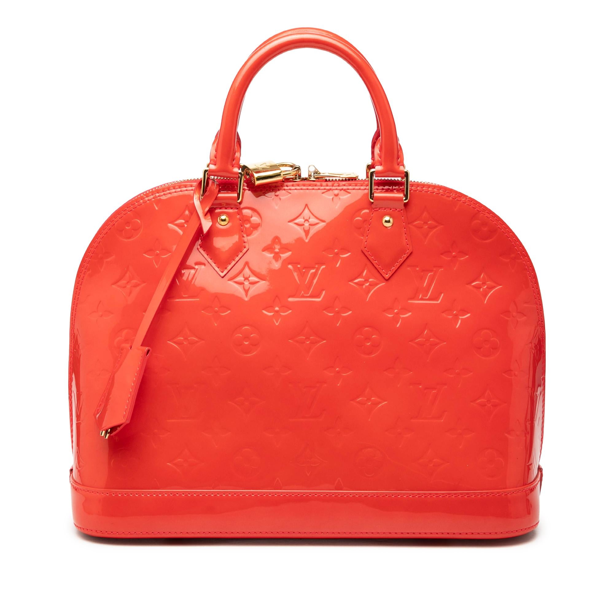 Louis Vuitton Monogram Vernis Alma PM
