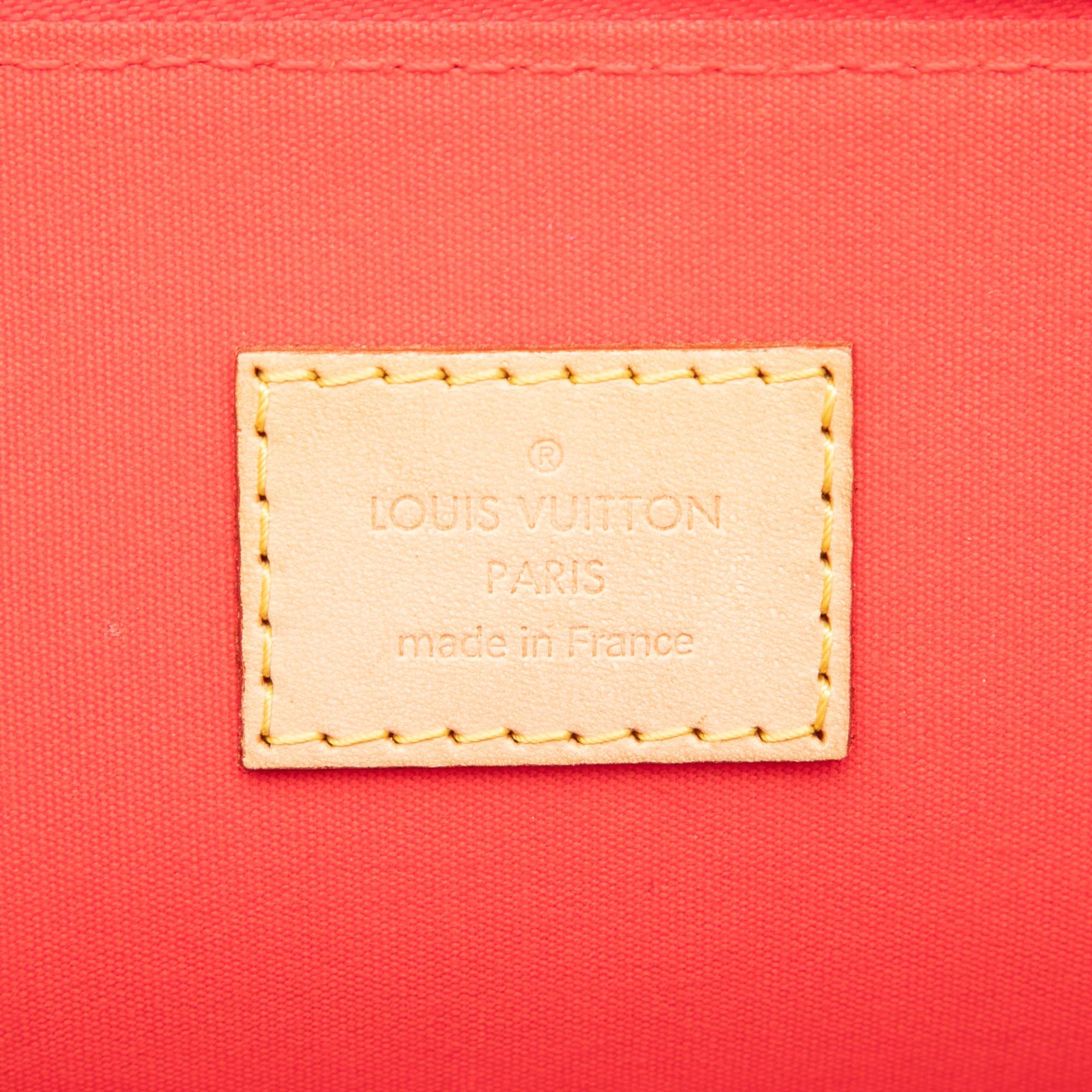 Louis Vuitton Monogram Vernis Alma PM