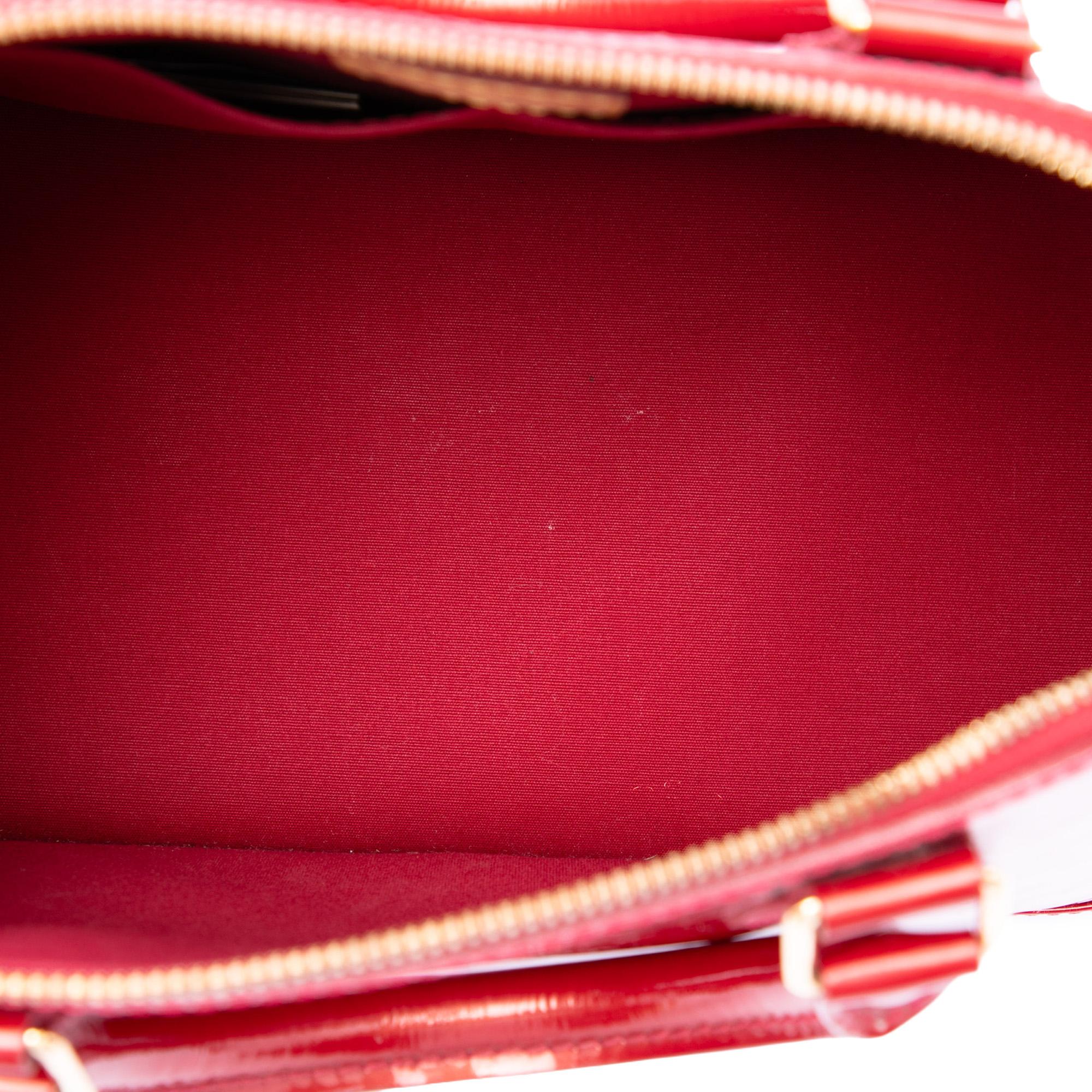 Louis Vuitton Monogram Vernis Alma PM