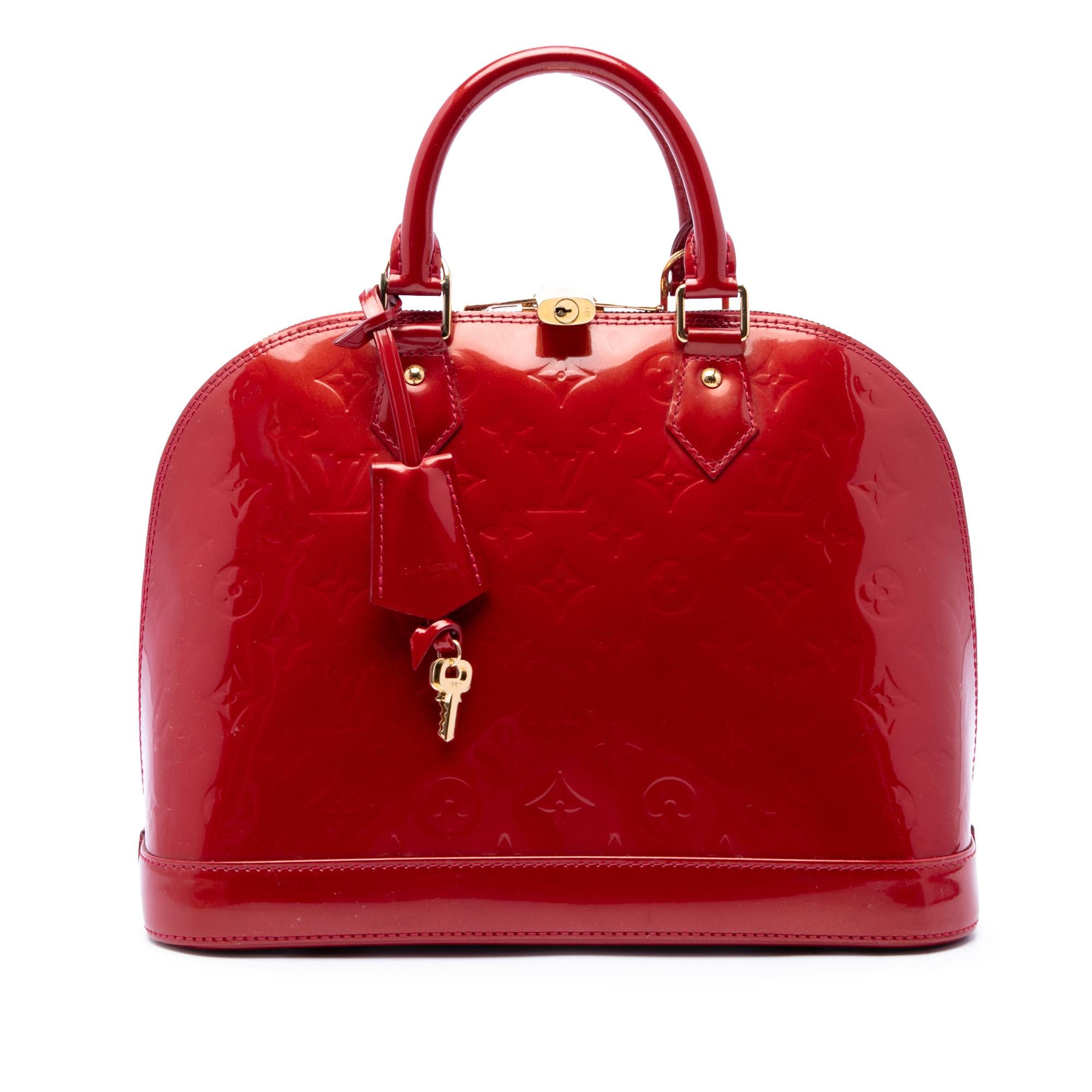 Louis Vuitton Monogram Vernis Alma PM