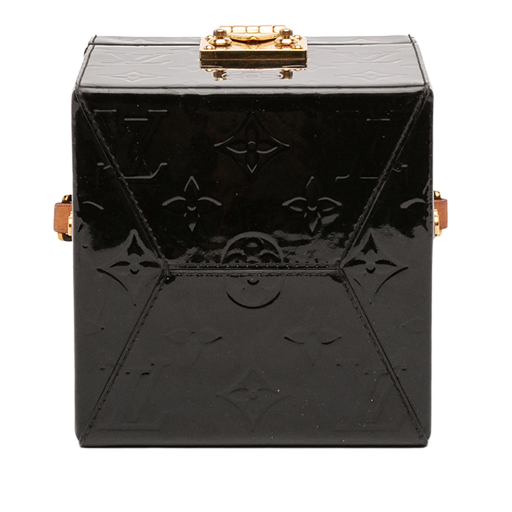 Louis Vuitton Monogram Vernis Bleecker Box Vanity Bag