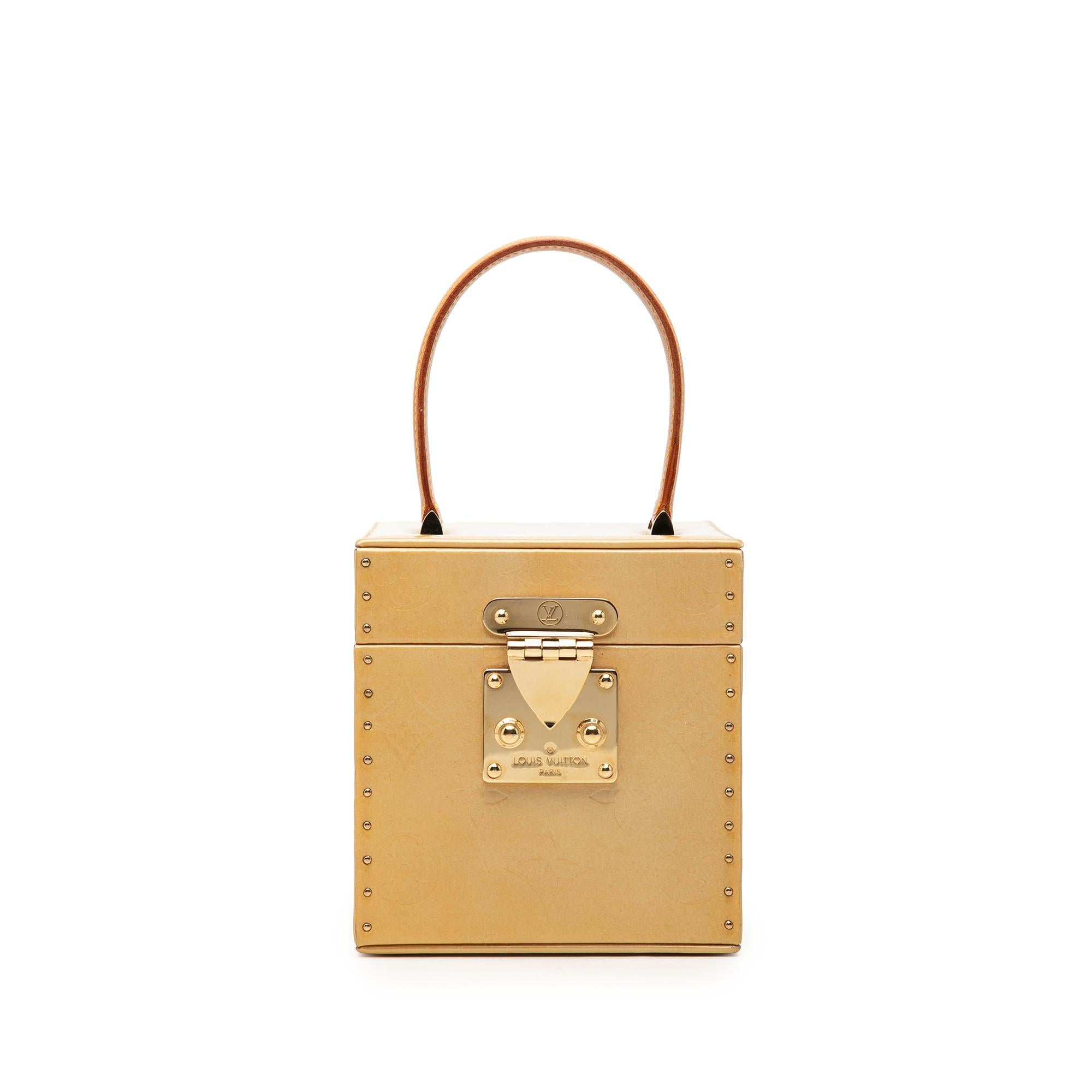 Louis Vuitton Monogram Vernis Bleecker Box Vanity Bag