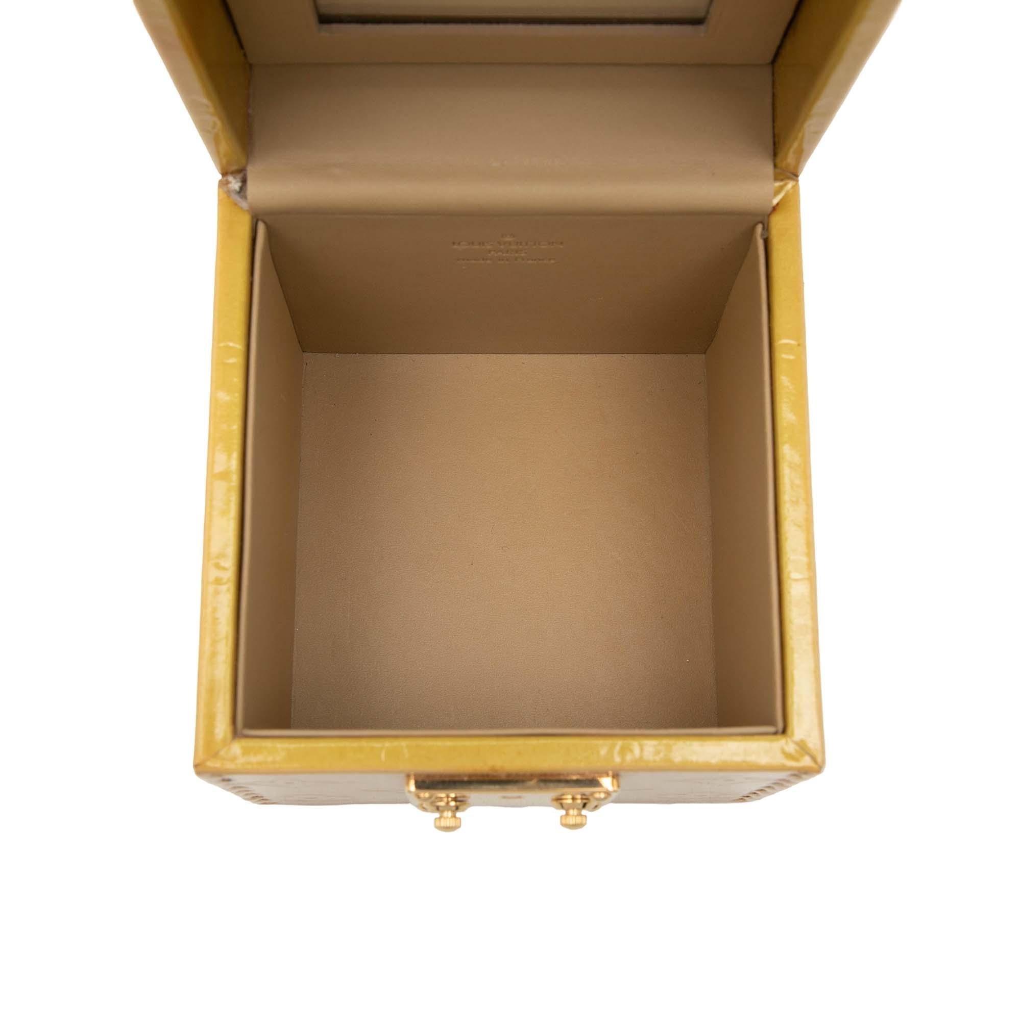 Louis Vuitton Monogram Vernis Bleecker Box Vanity Bag