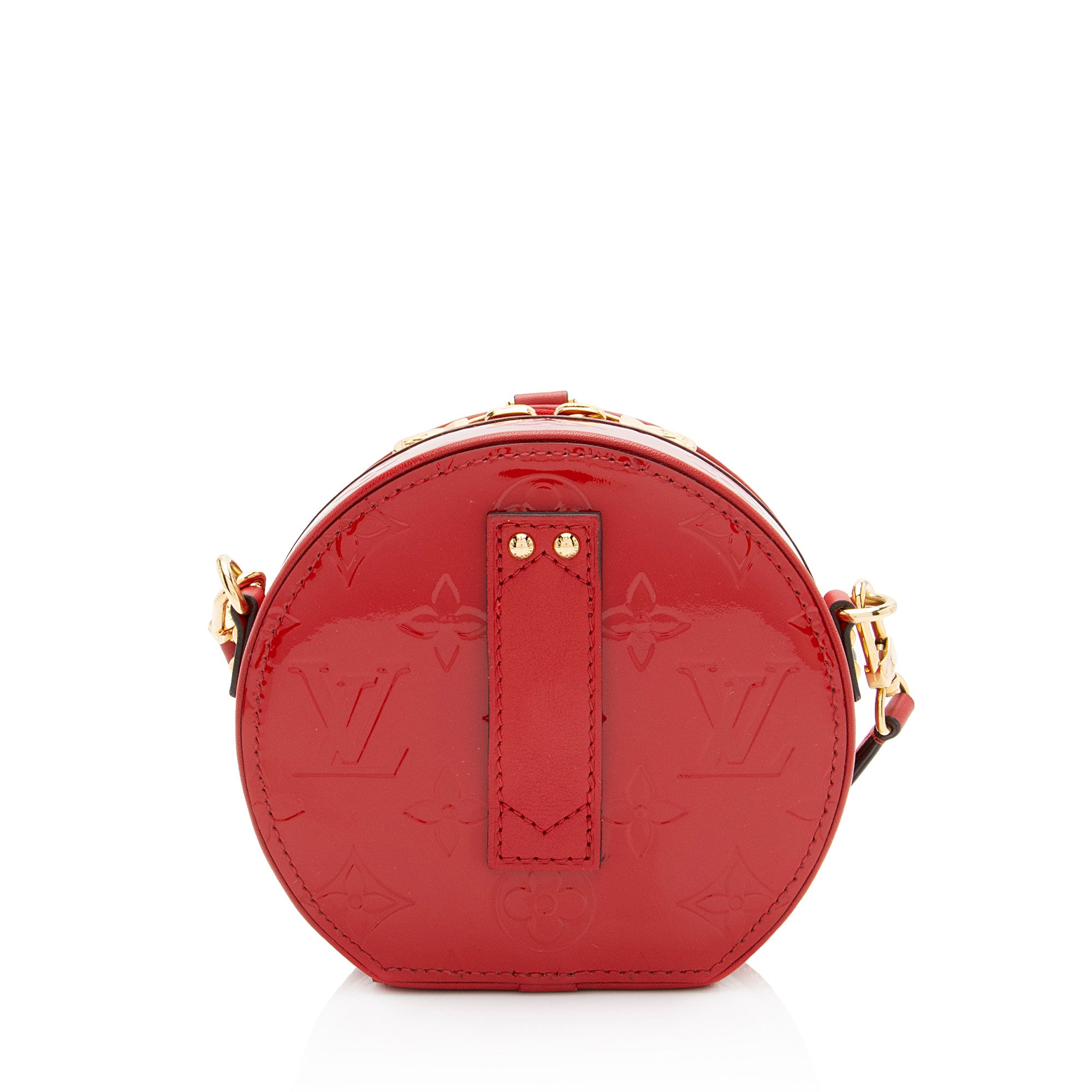 Louis Vuitton Monogram Vernis Boite Chapeau Mini Shoulder Bag