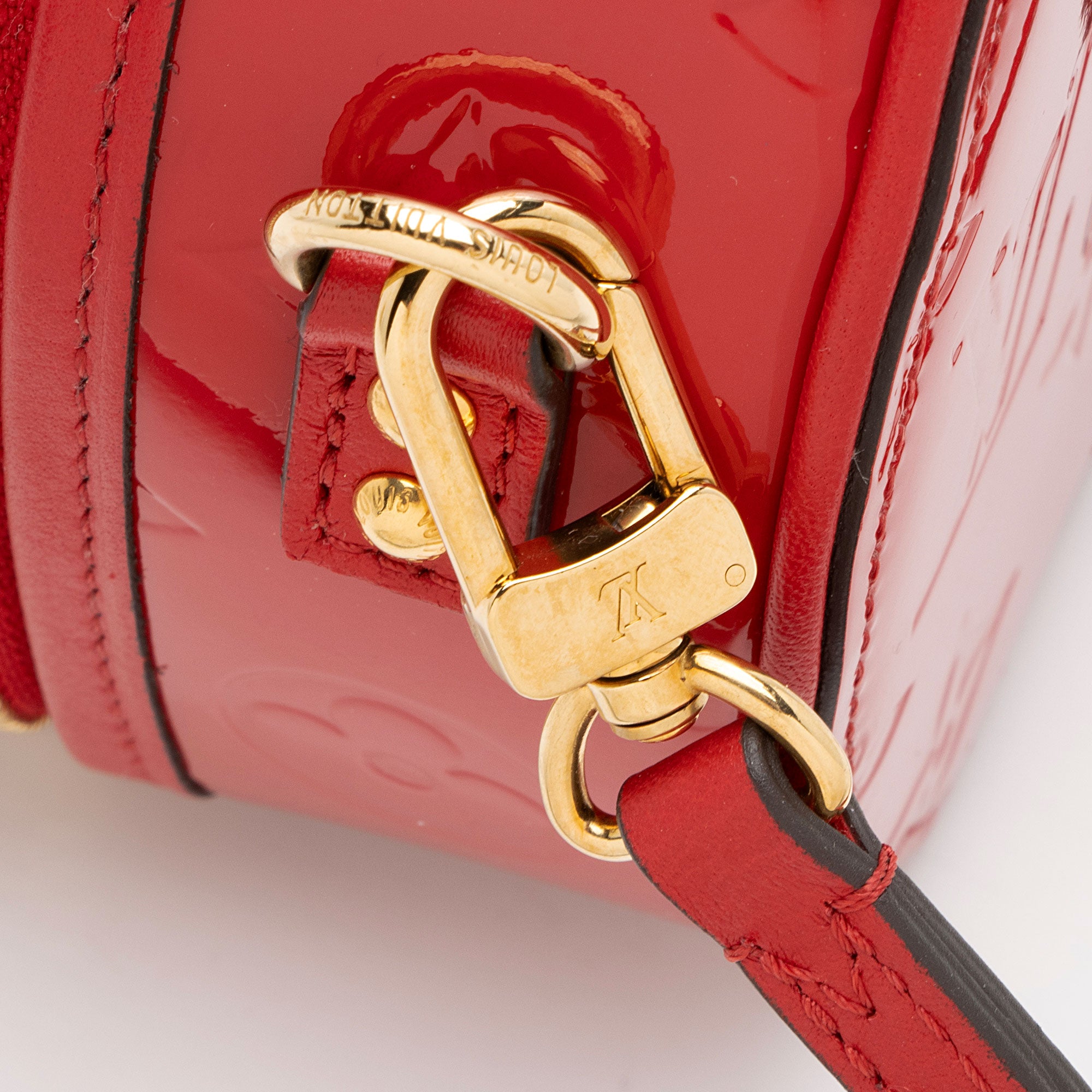 Louis Vuitton Monogram Vernis Boite Chapeau Mini Shoulder Bag