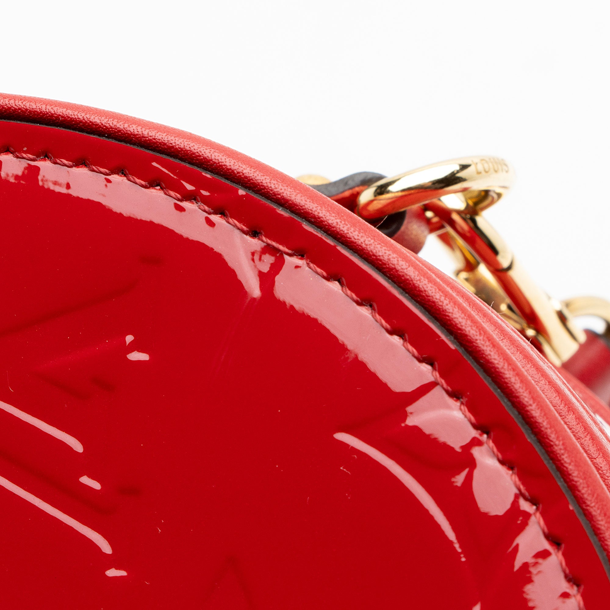Louis Vuitton Monogram Vernis Boite Chapeau Mini Shoulder Bag