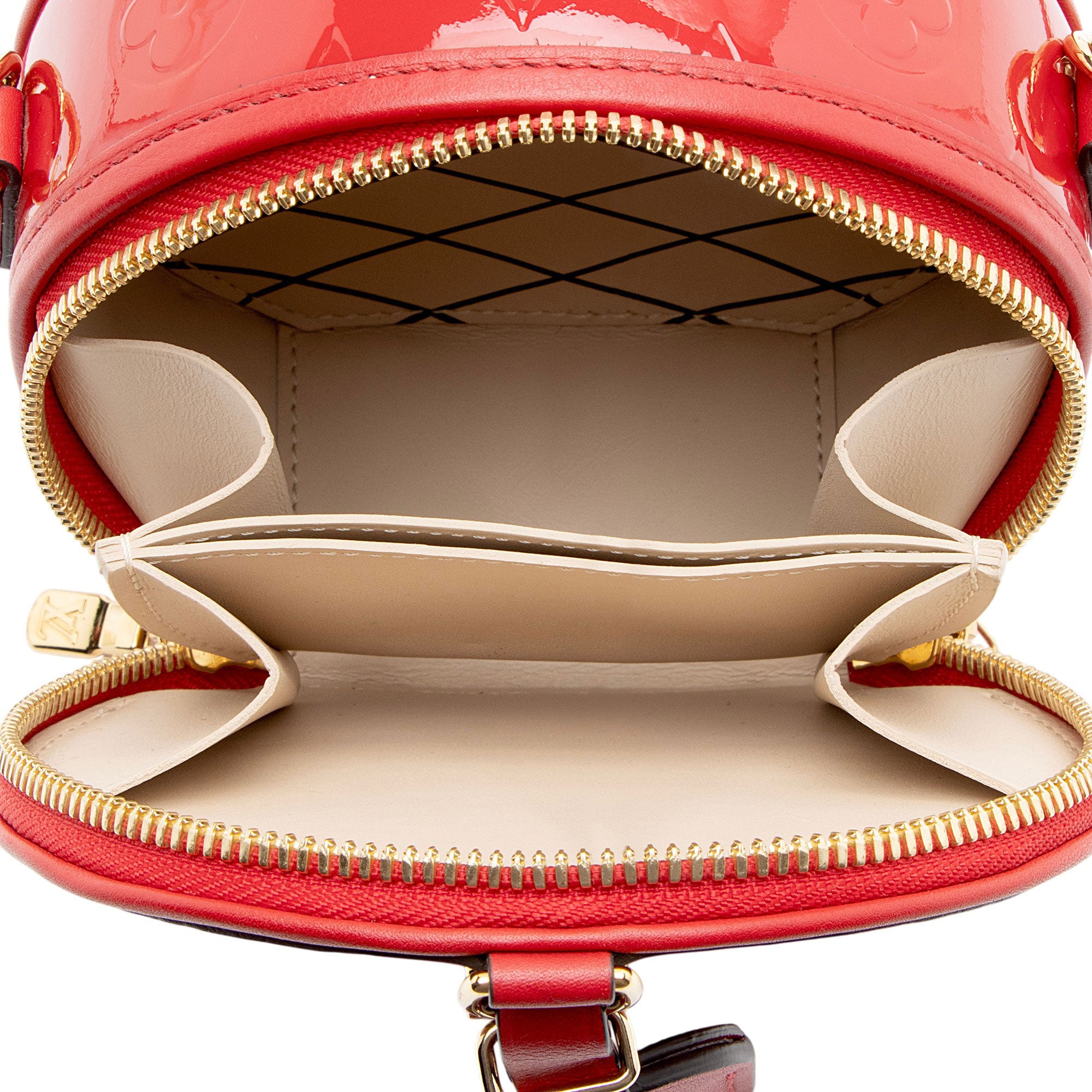 Louis Vuitton Monogram Vernis Boite Chapeau Mini Shoulder Bag
