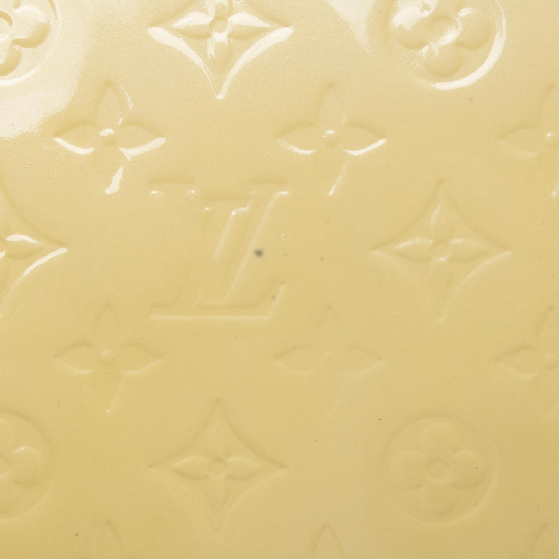 Louis Vuitton Metallic, Yellow Monogram Vernis Brea PM