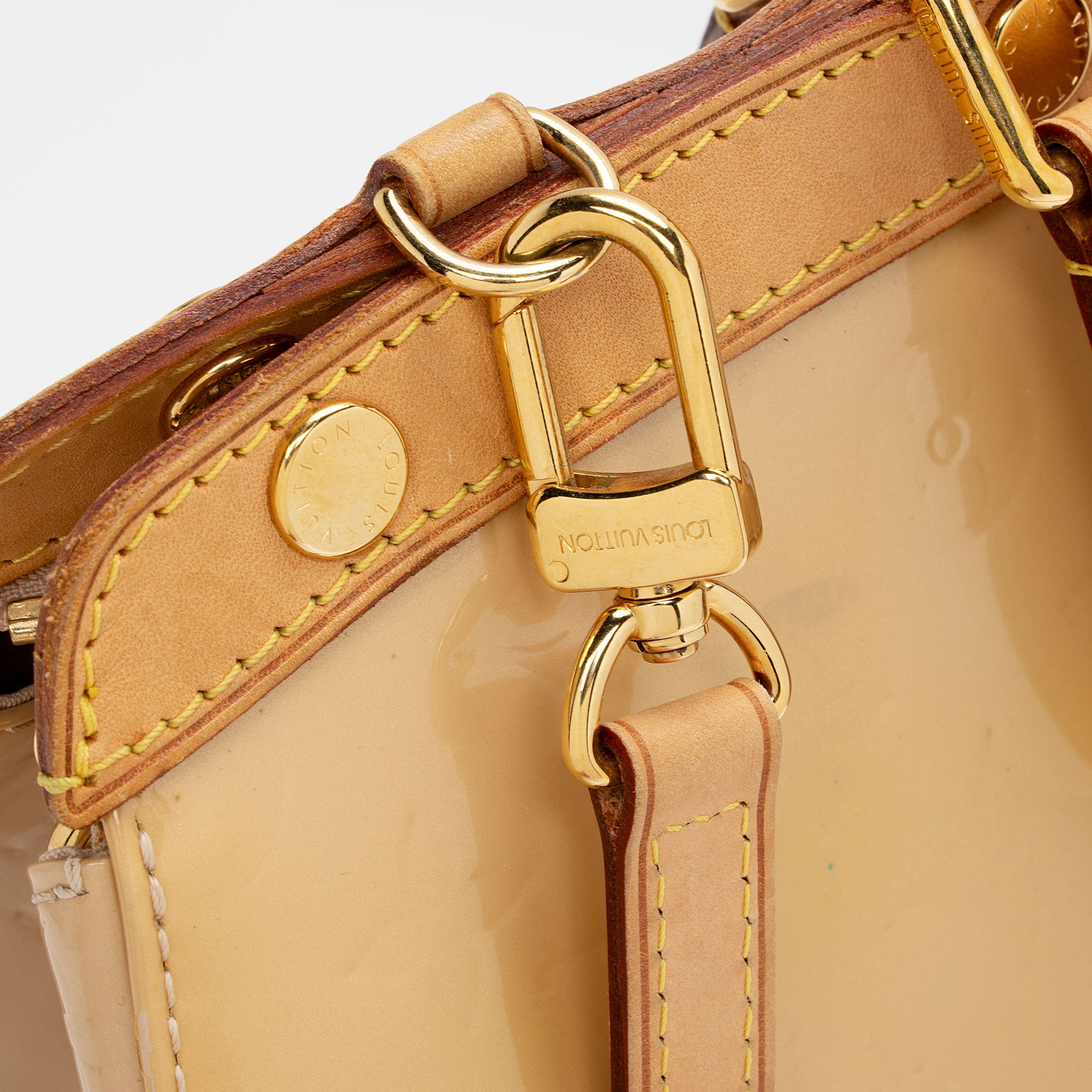 Louis Vuitton Monogram Vernis Brea GM Satchel (SHF-u6q60W)