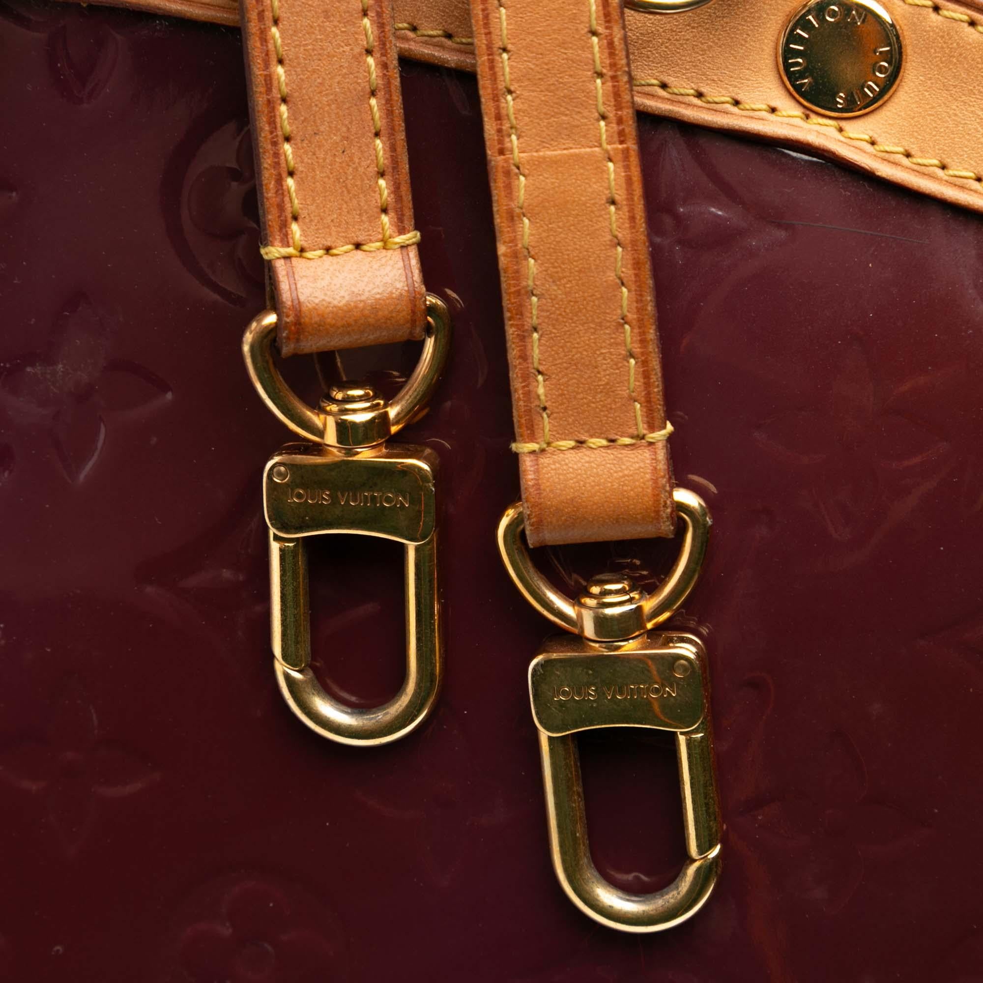 Louis Vuitton Monogram Vernis Brea GM