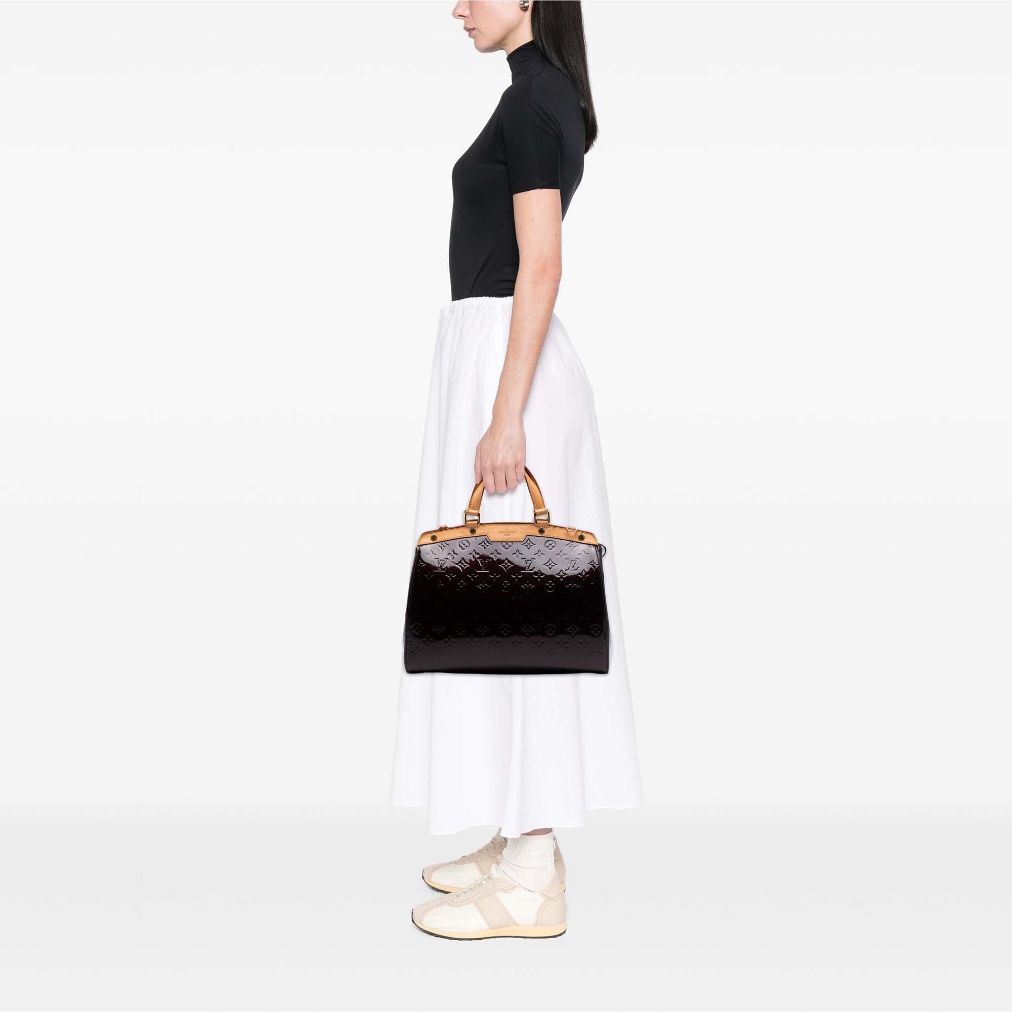 Louis Vuitton Monogram Vernis Brea GM