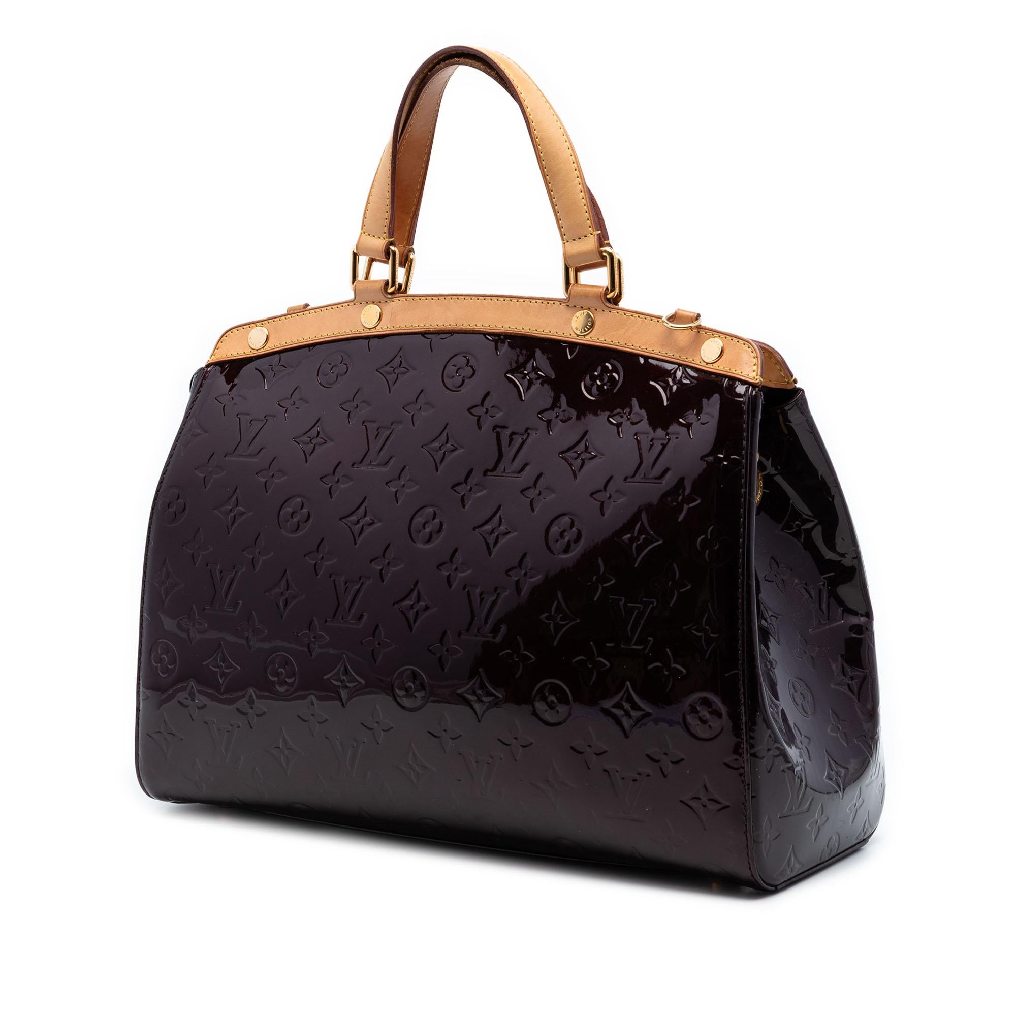 Louis Vuitton Monogram Vernis Brea GM