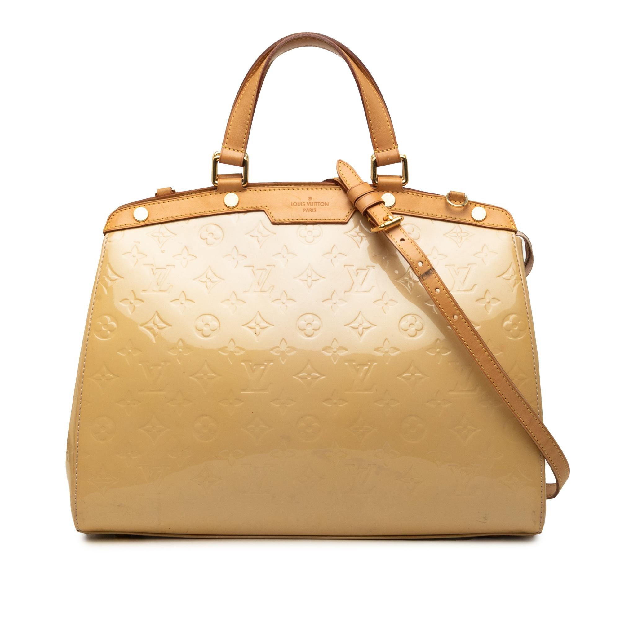 Louis Vuitton Monogram Vernis Brea GM