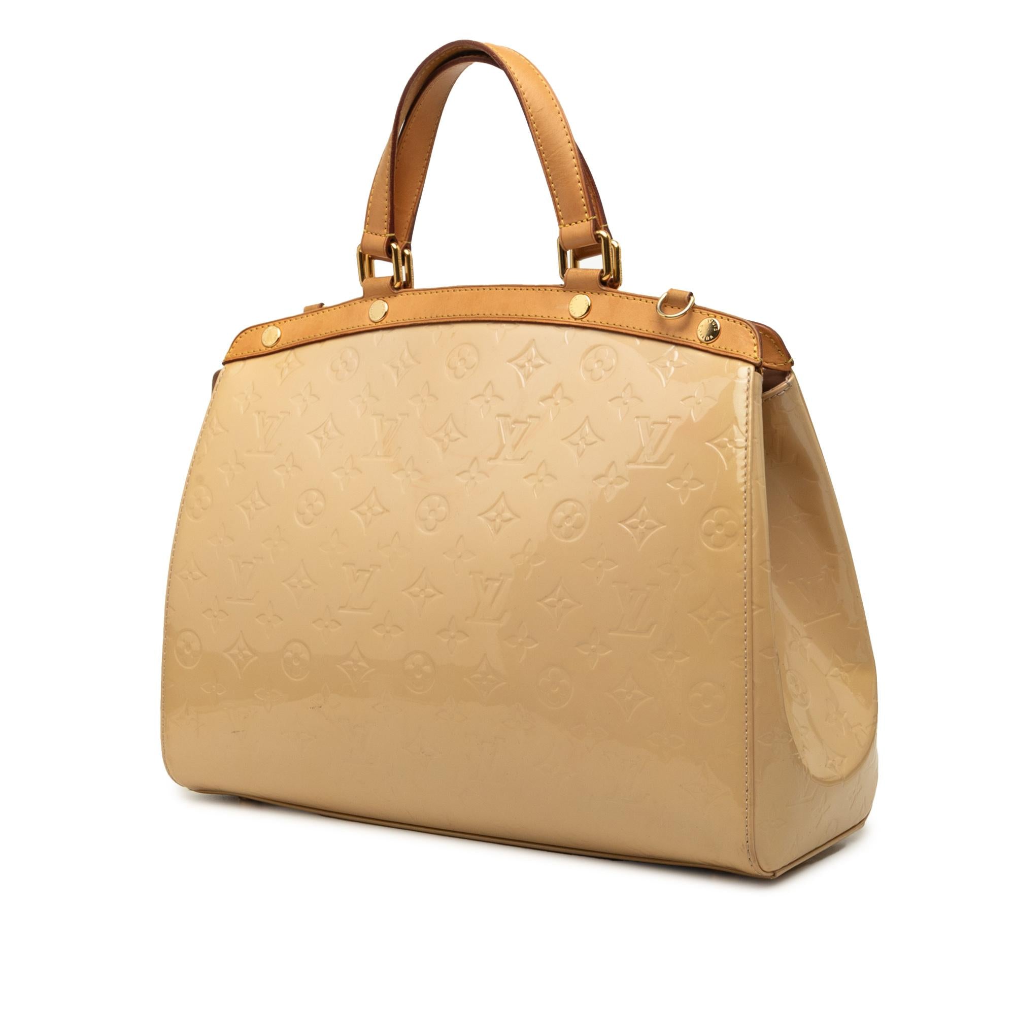 Louis Vuitton Monogram Vernis Brea GM
