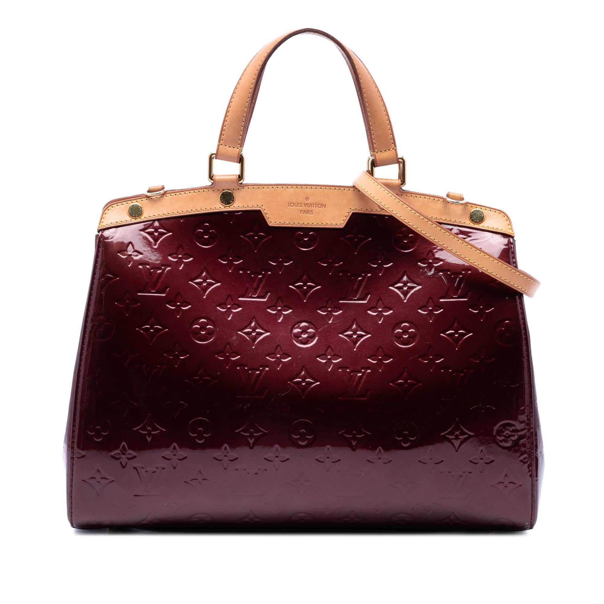 Louis Vuitton Monogram Vernis Brea GM