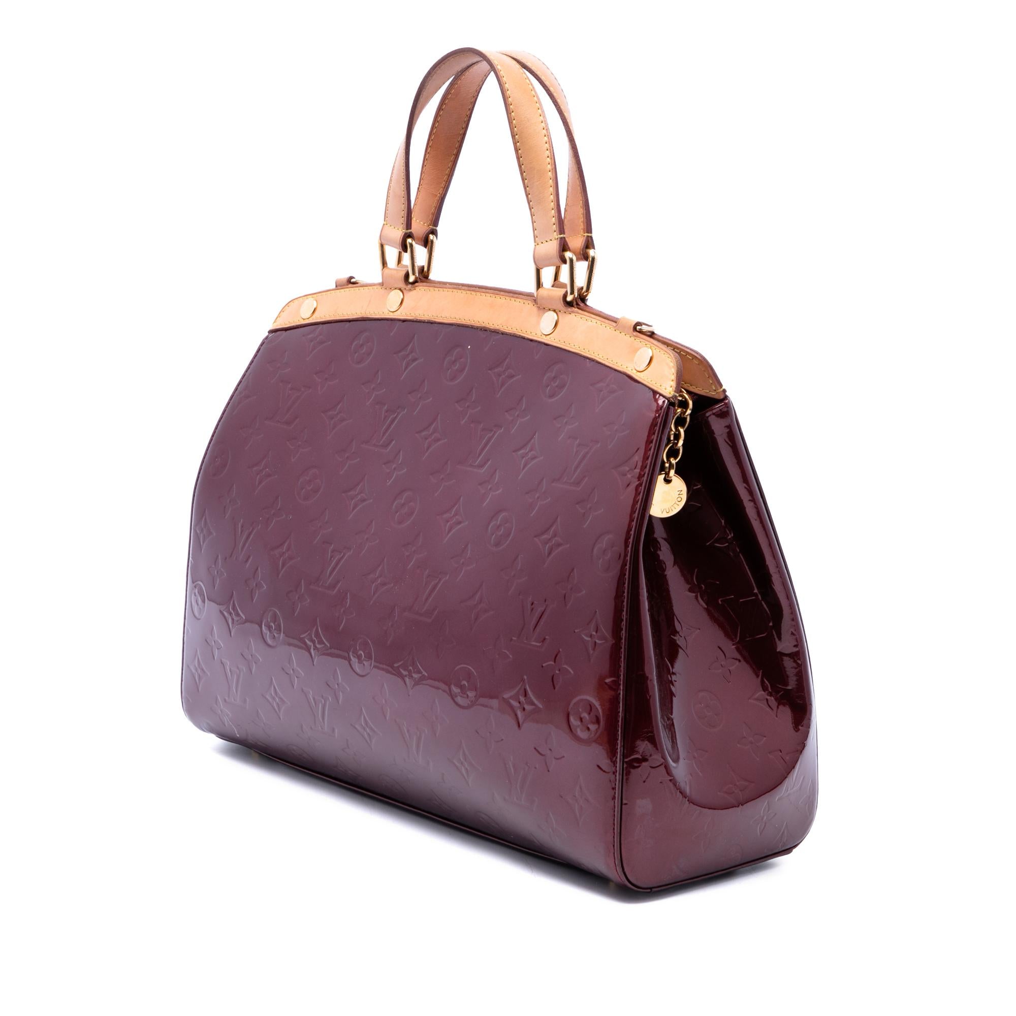 Louis Vuitton Monogram Vernis Brea GM
