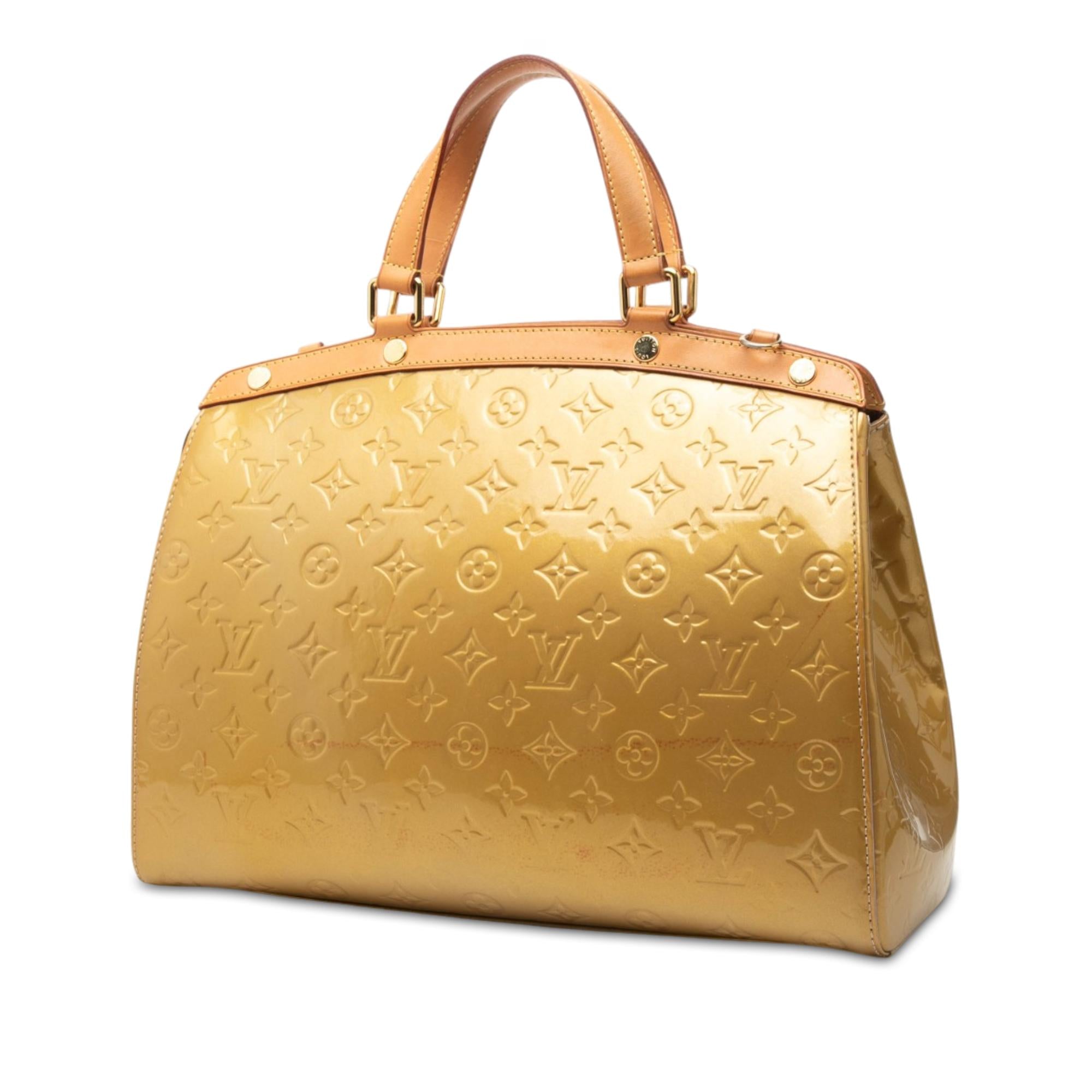 Louis Vuitton Monogram Vernis Brea GM