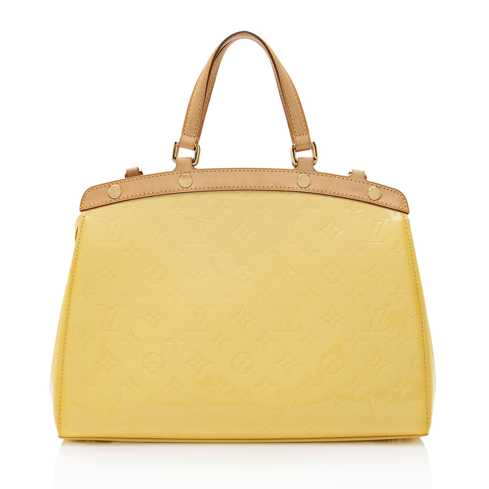 Louis Vuitton Monogram Vernis Brea MM Satchel (SHF-sj1CmG)