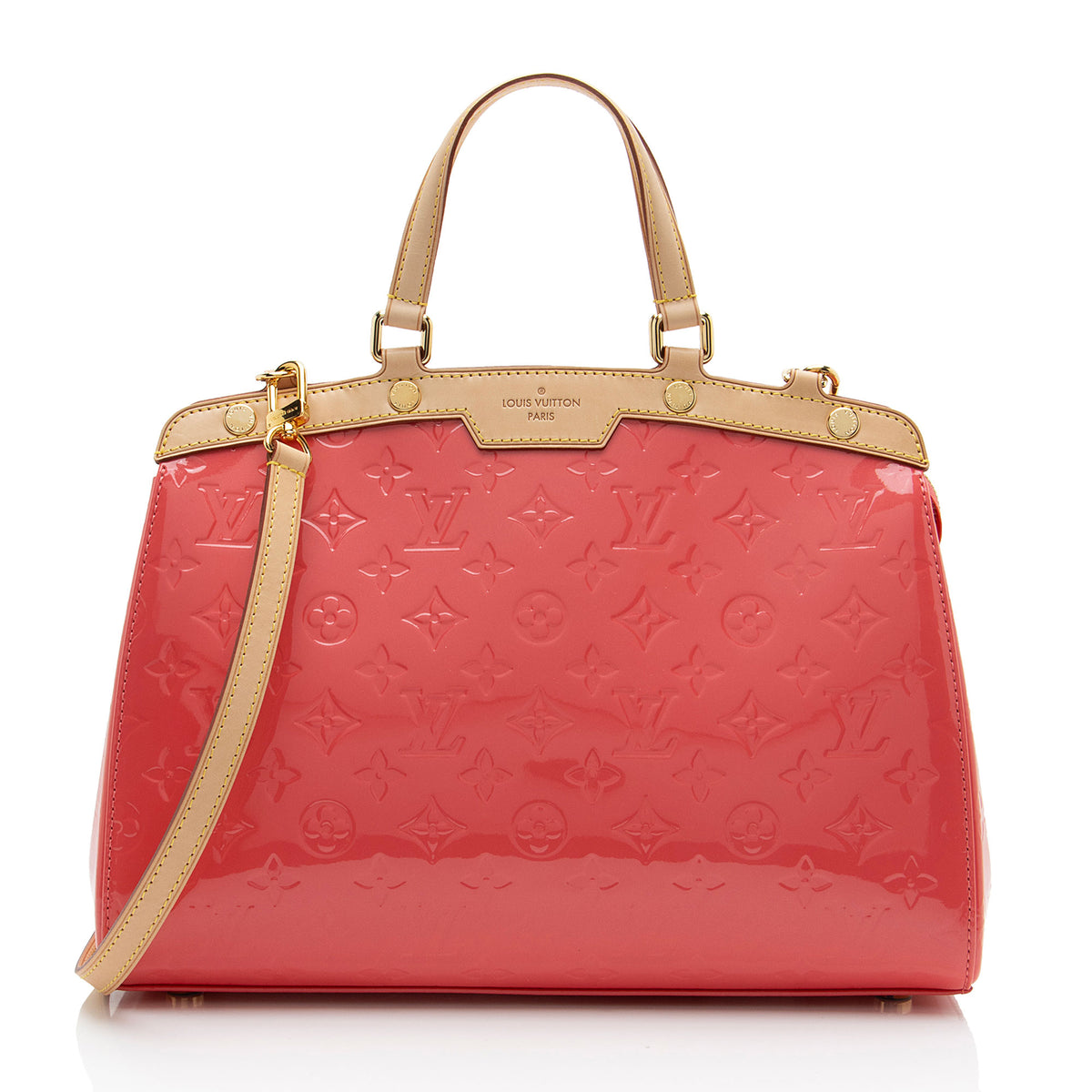 Louis Vuitton Monogram Vernis Brea MM Satchel