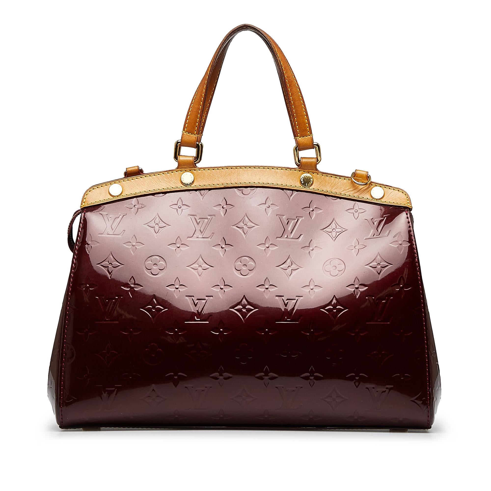 Louis Vuitton Monogram Vernis Brea MM (SHG-vOid25)