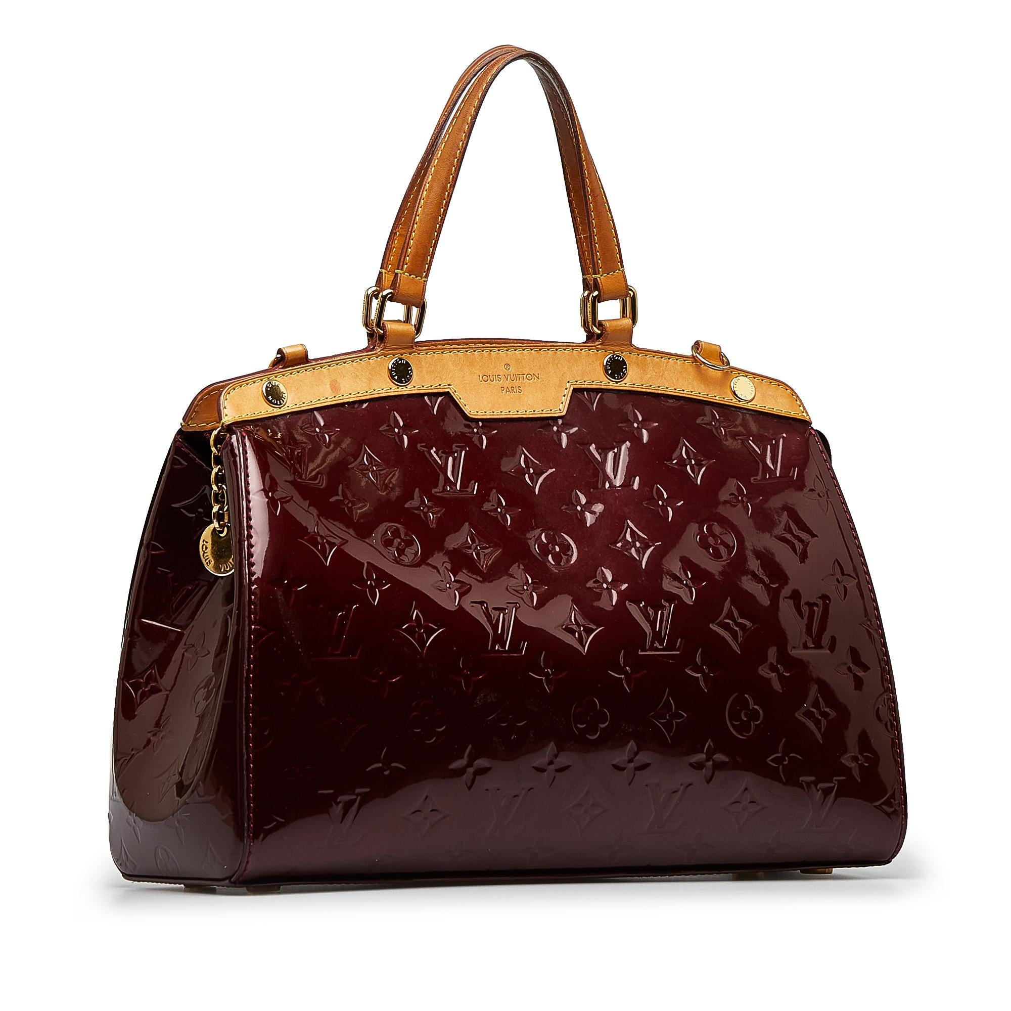 Louis Vuitton Monogram Vernis Brea MM (SHG-vOid25)