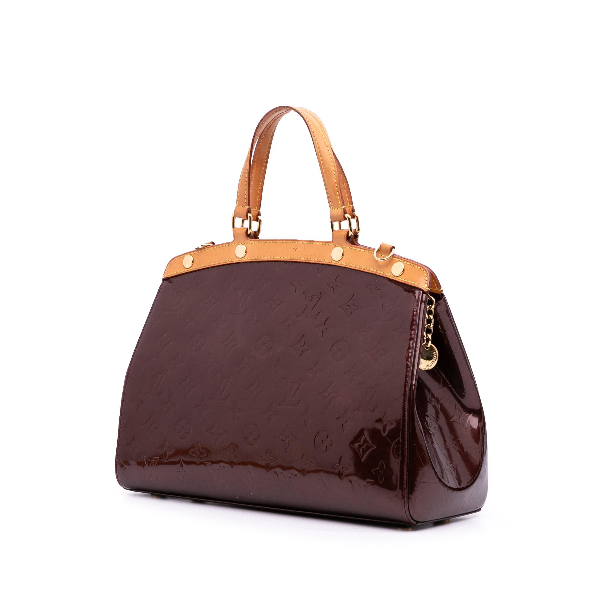 Louis Vuitton Monogram Vernis Brea MM