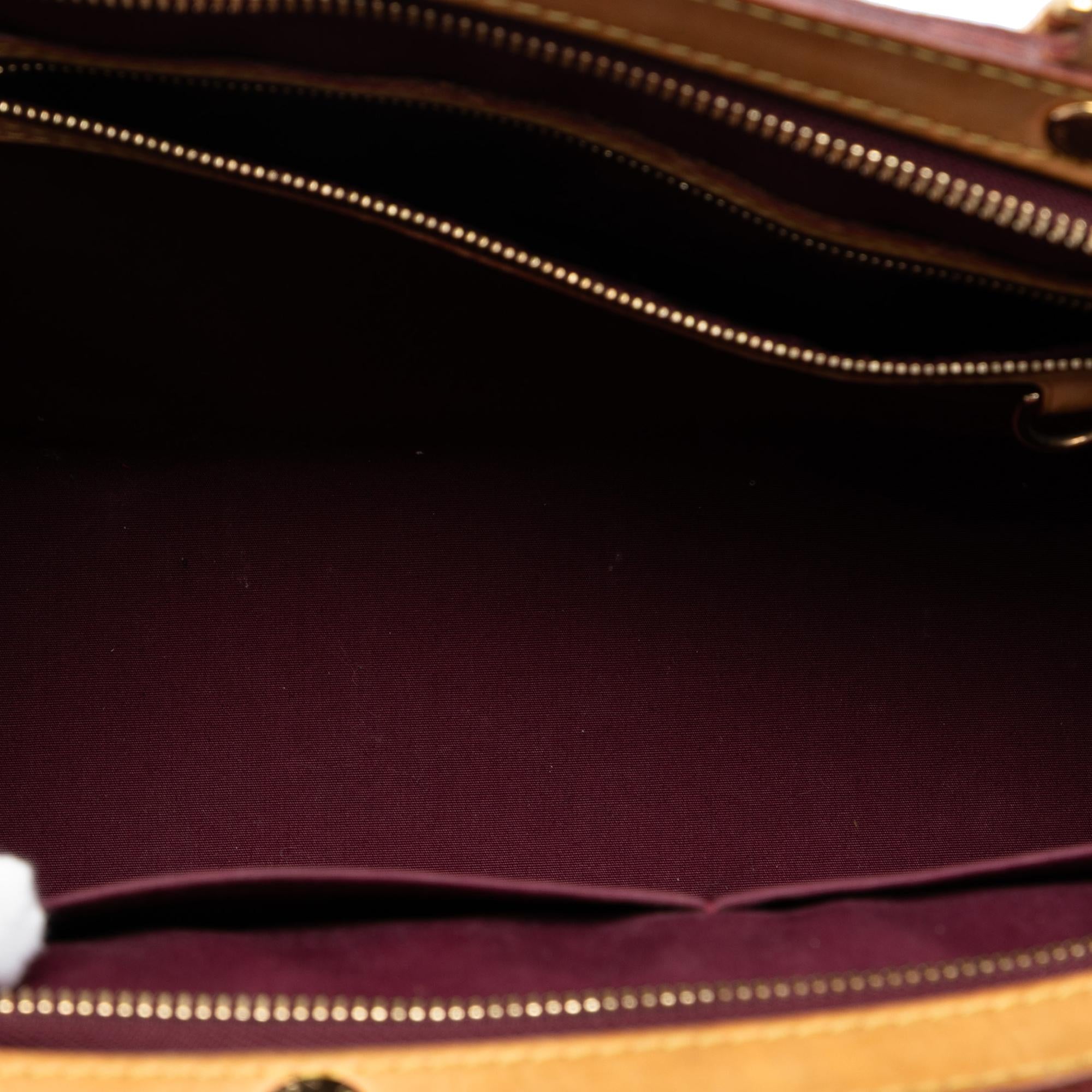 Louis Vuitton Monogram Vernis Brea MM