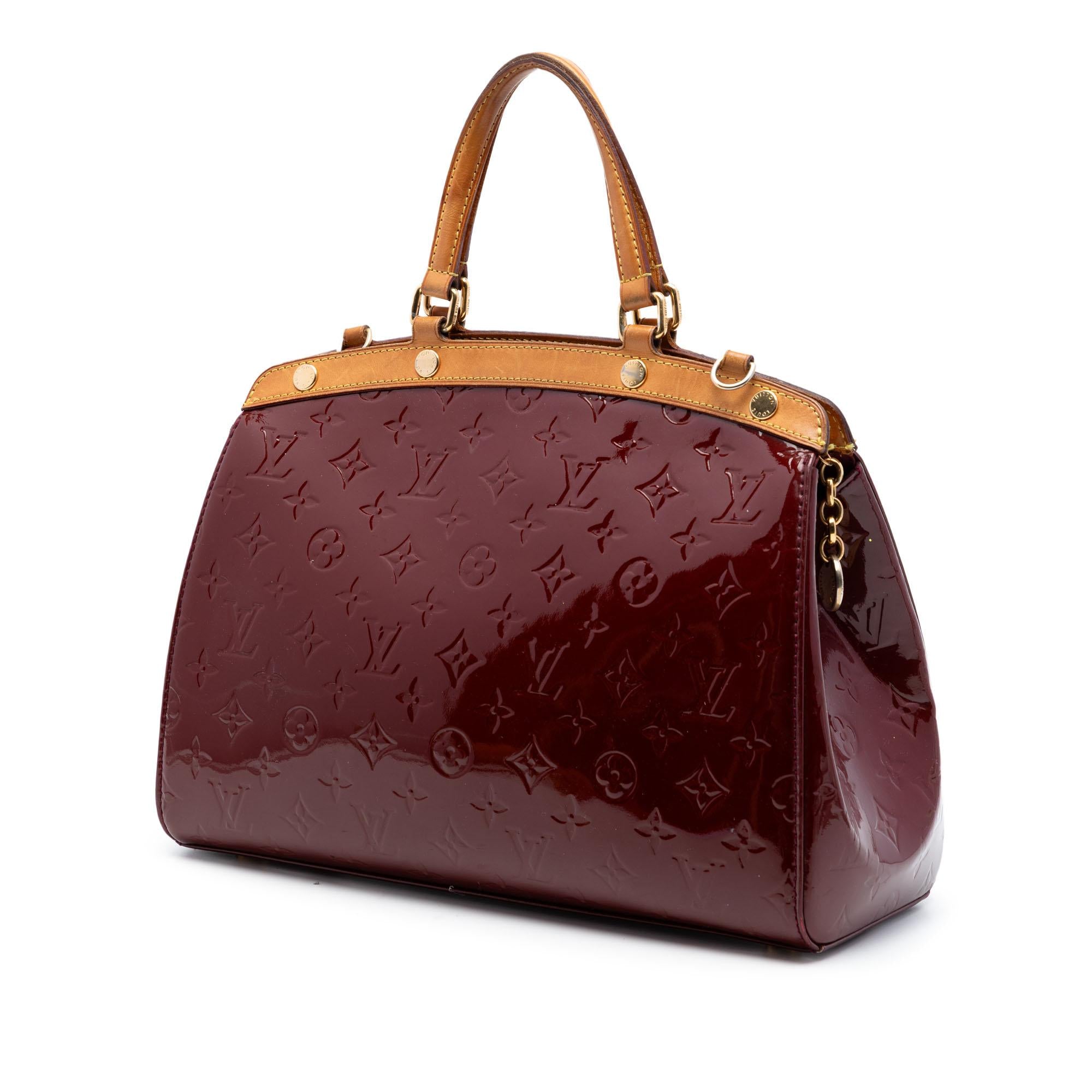 Louis Vuitton Monogram Vernis Brea MM