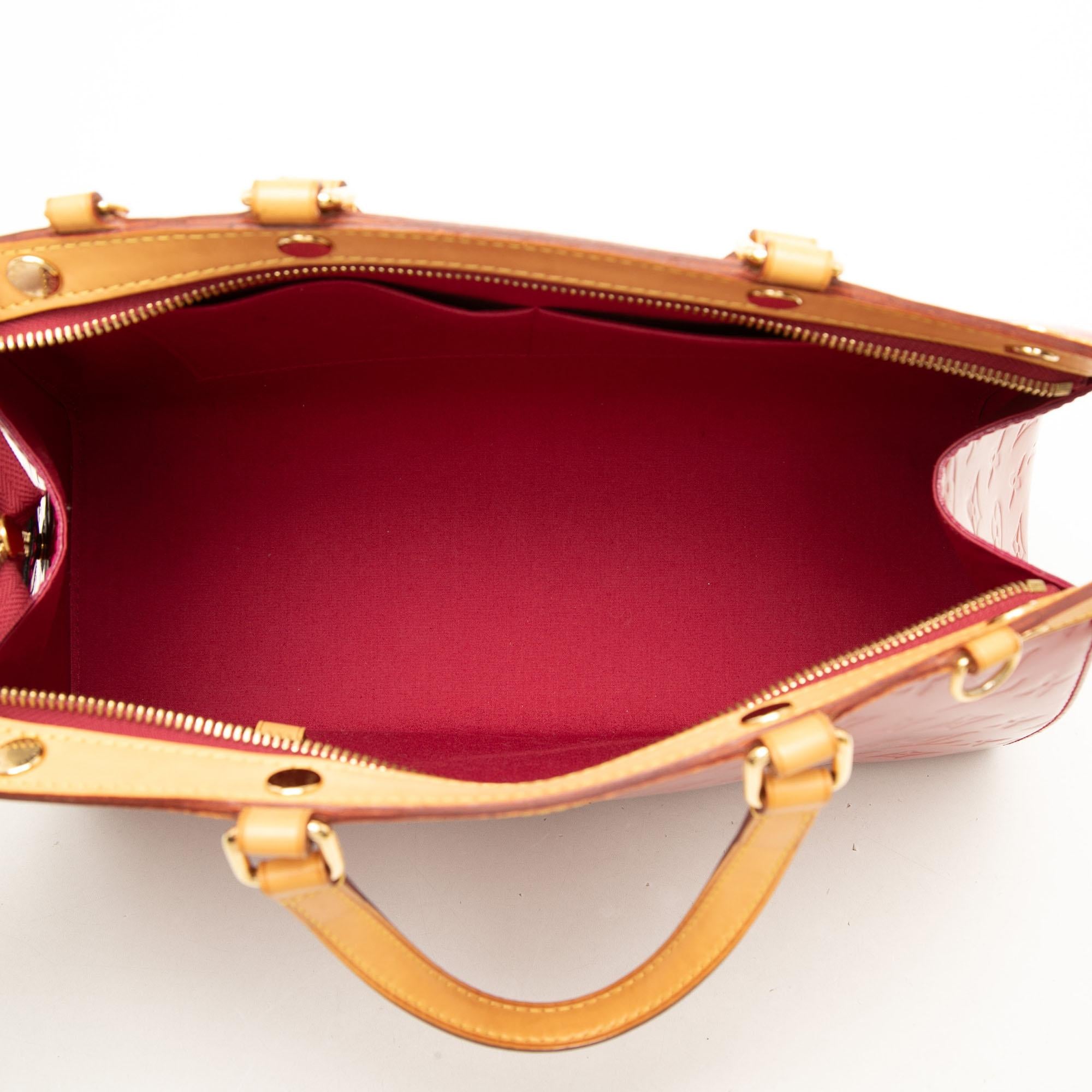 Louis Vuitton Monogram Vernis Brea MM