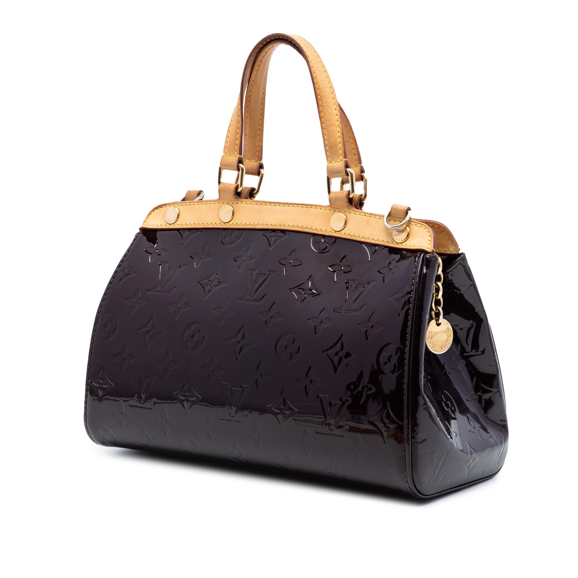 Louis Vuitton Monogram Vernis Brea PM