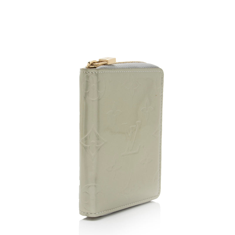 Louis Vuitton Monogram Vernis Broome Zip Wallet (SHF-CXPAov)