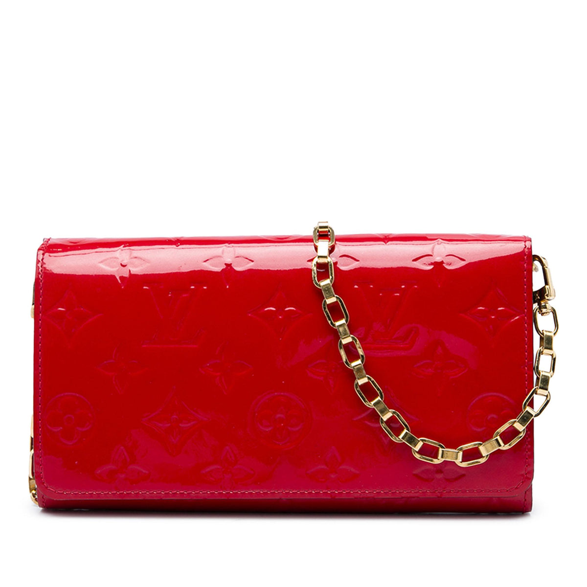Louis Vuitton Monogram Vernis Chain Wallet