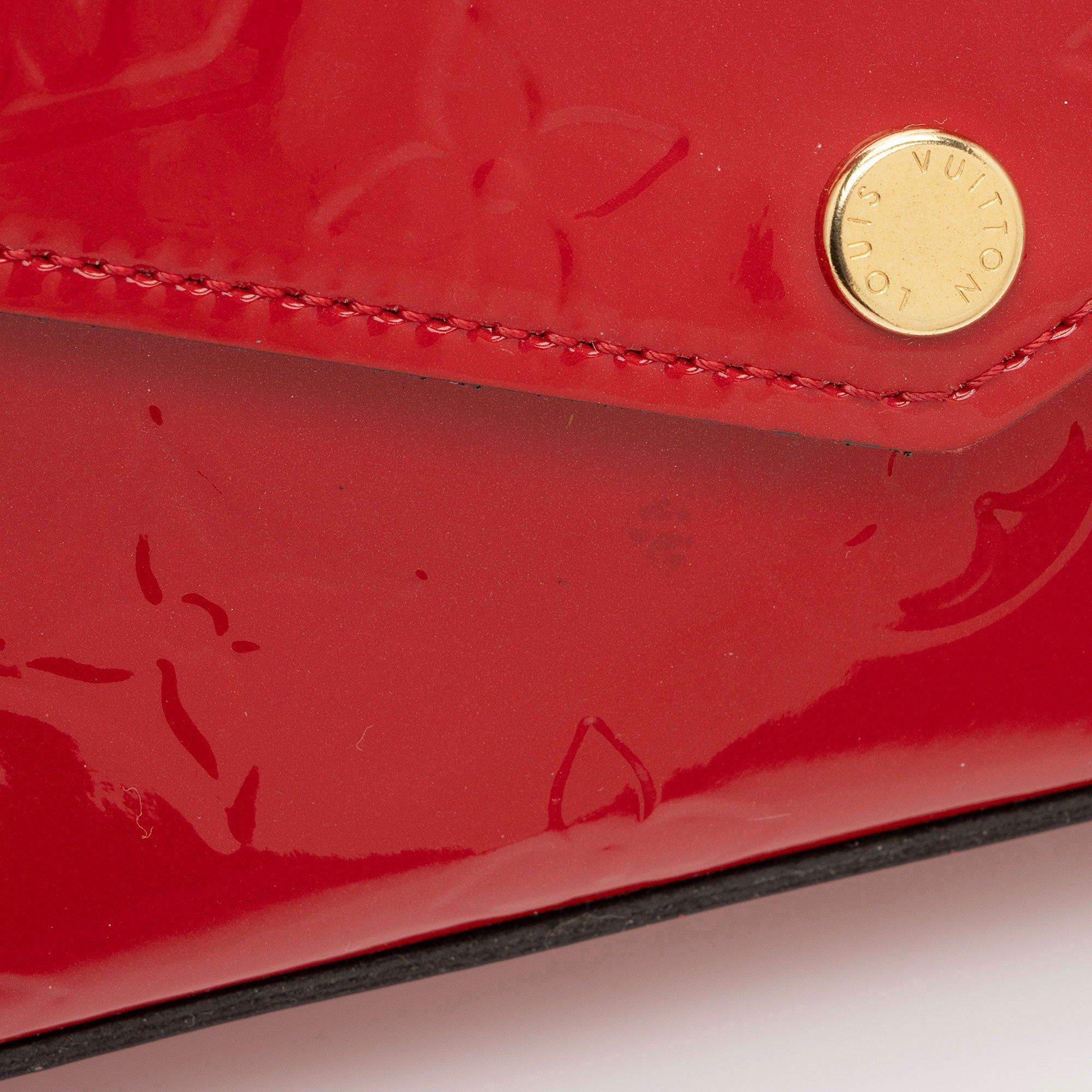 Louis Vuitton Monogram Vernis Felicie Pochette (SHF-GRZxjR)